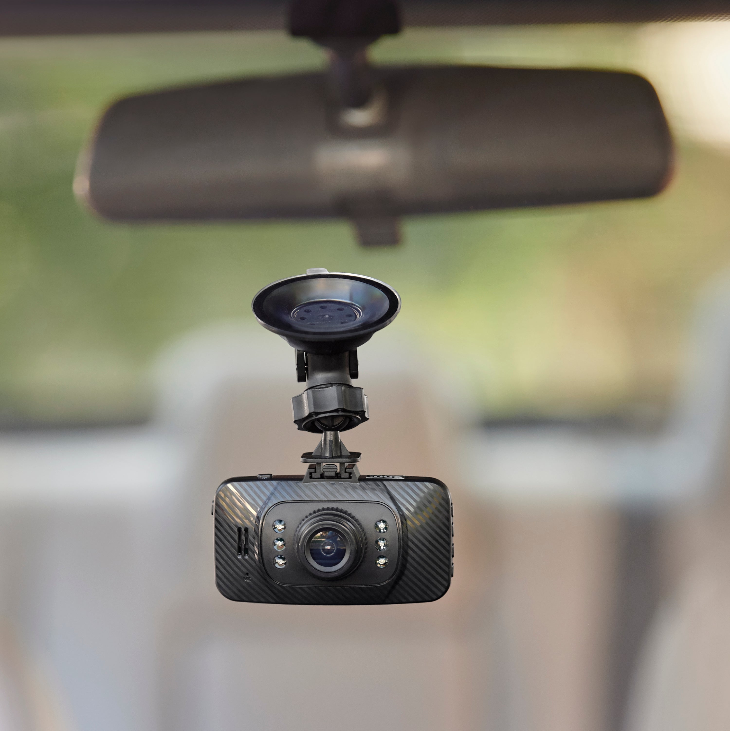 Onn 1080P Dash Camera With 2.6" LCD Screen and 8GB SD Card