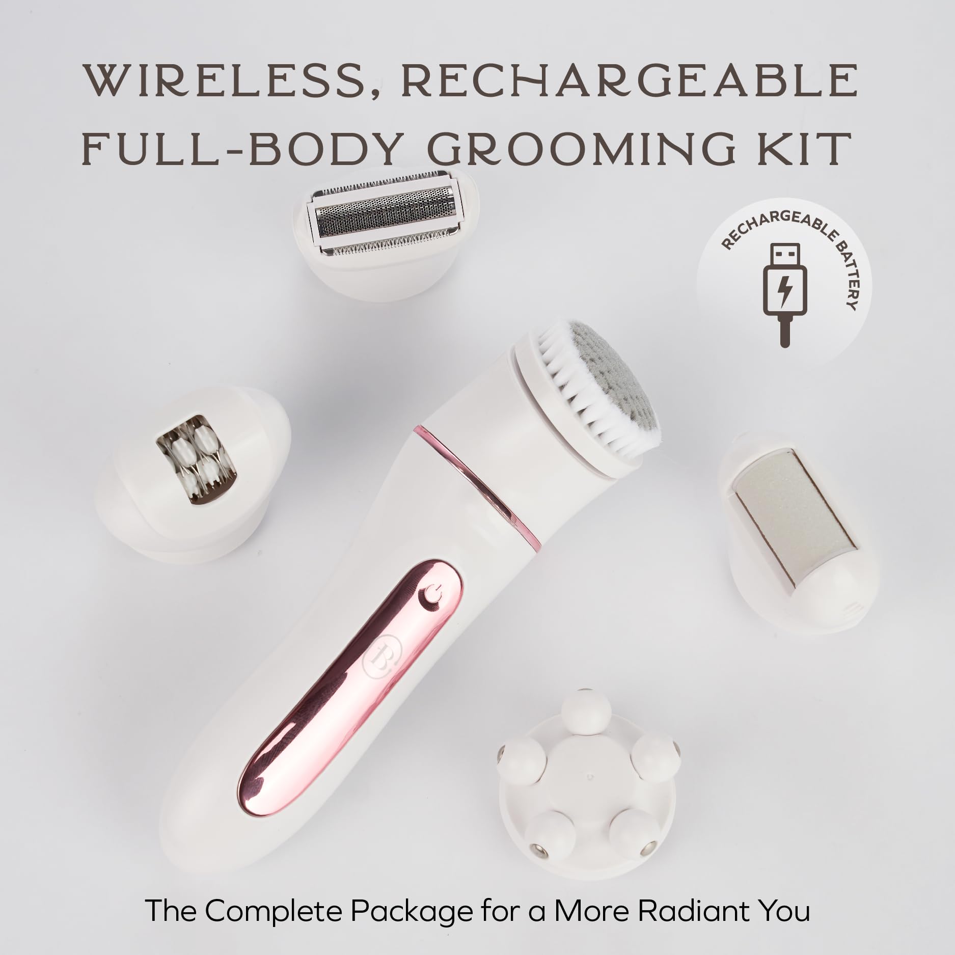 Bella Ciao 9-Piece Cordless Epilator