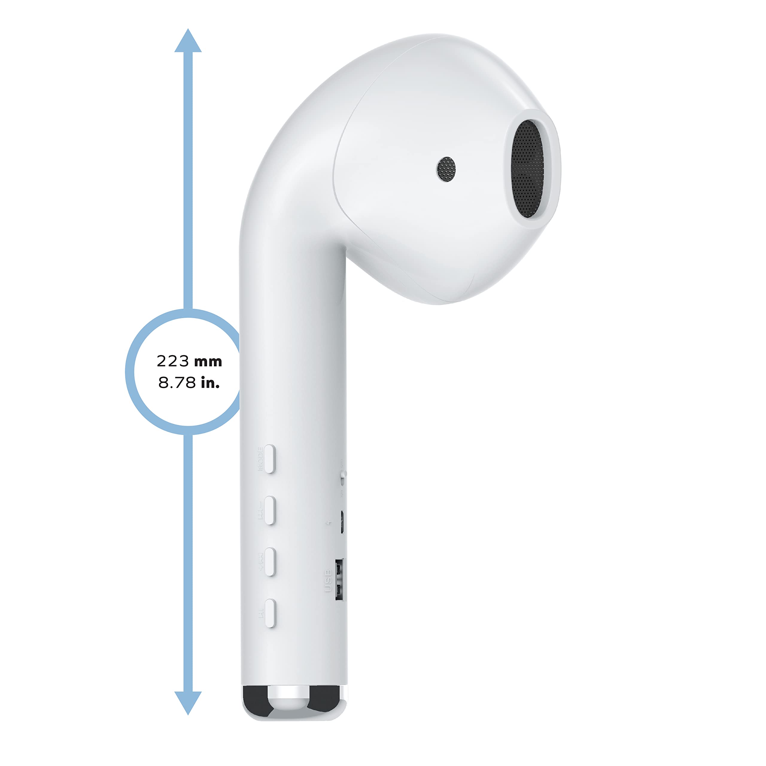 Portable Earbud Shape Coby True Wireless Speaker