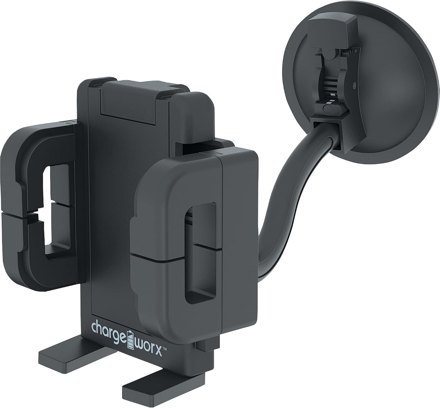Car Phone Mount for Dashboard & Windshield, Suction Cup, 8.5-Inch Gooseneck
