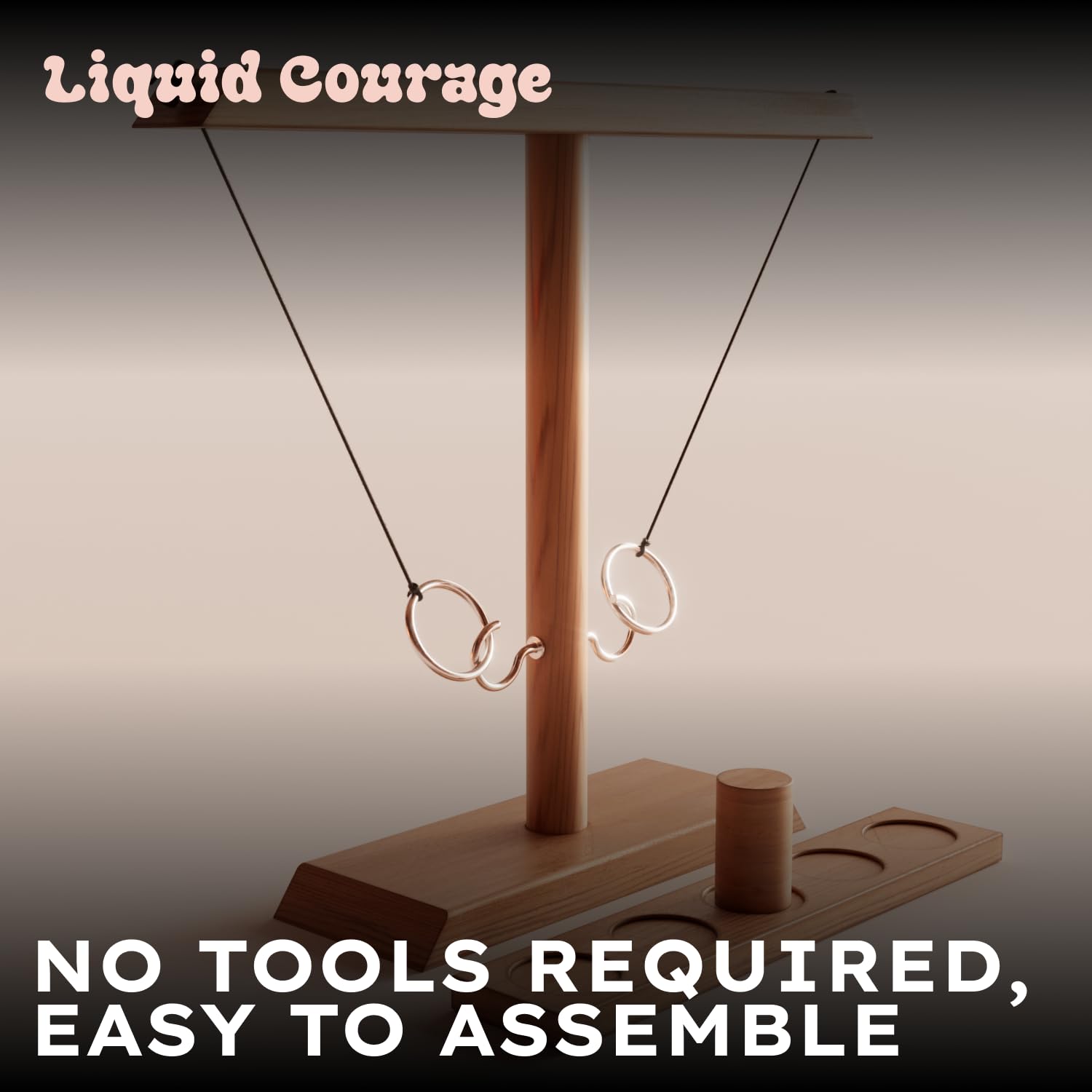 Liquid Courage Ring Toss Game
