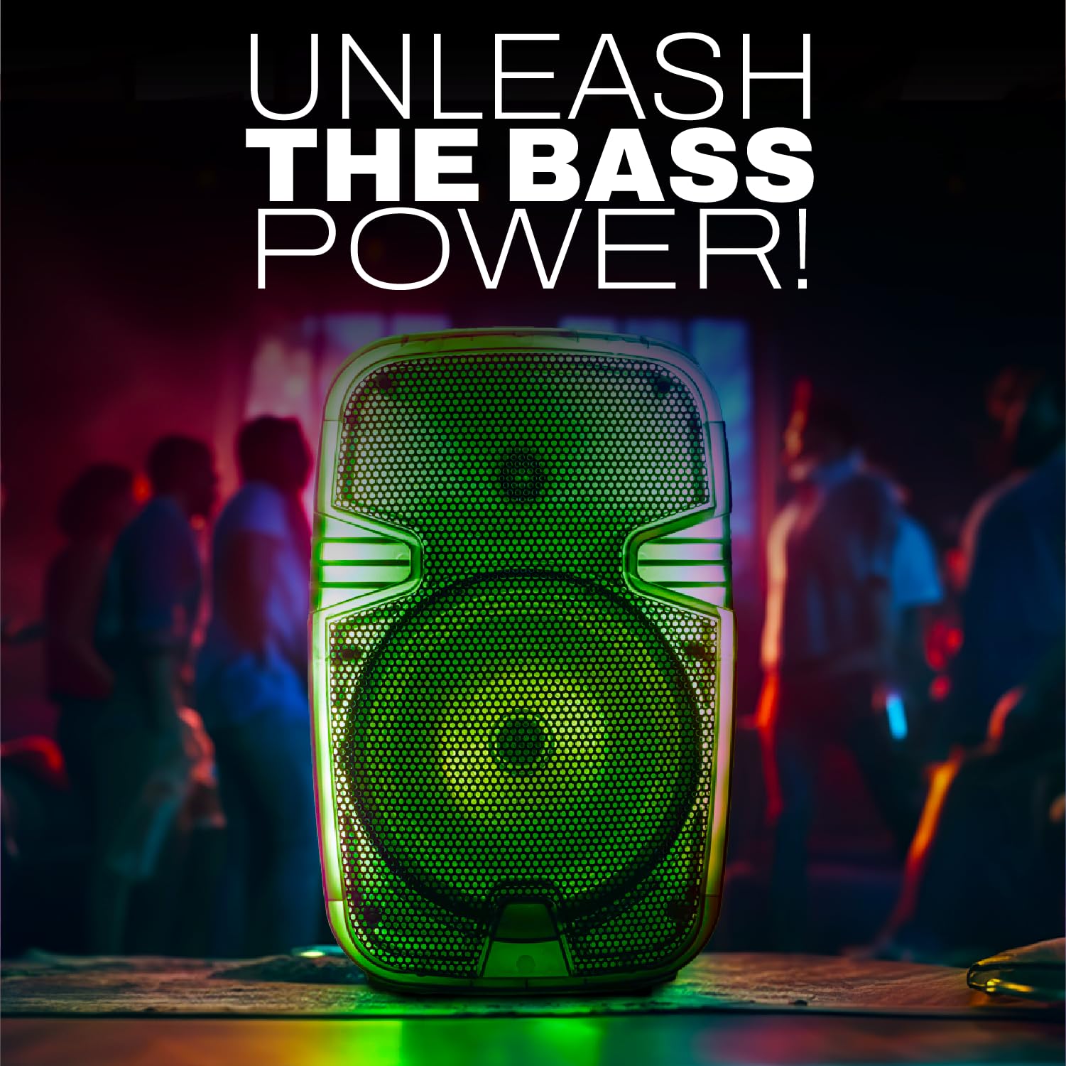 Coby See-thru Bluetooth Speaker for Parties