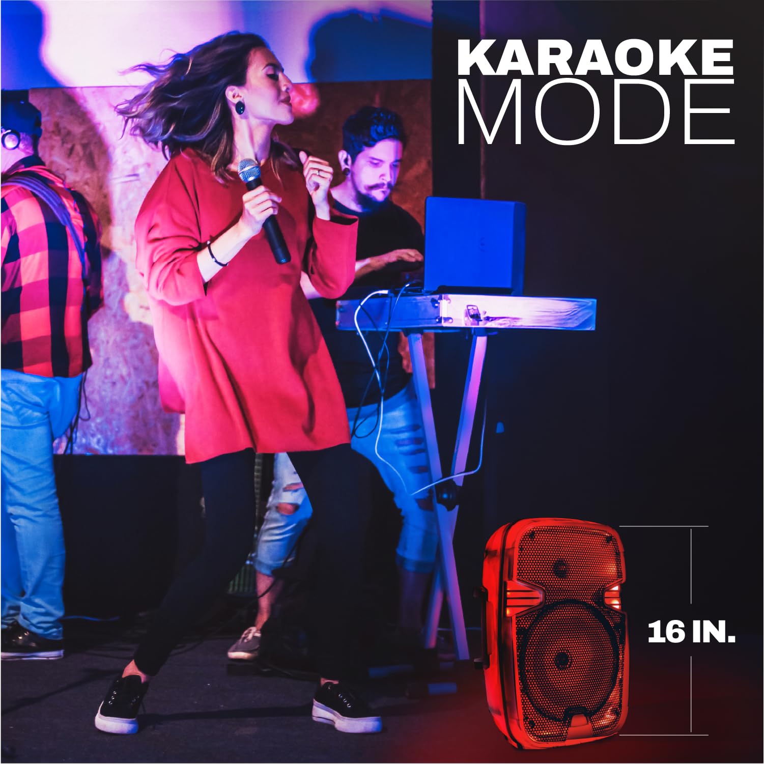 Coby See-thru Bluetooth Speaker for Parties