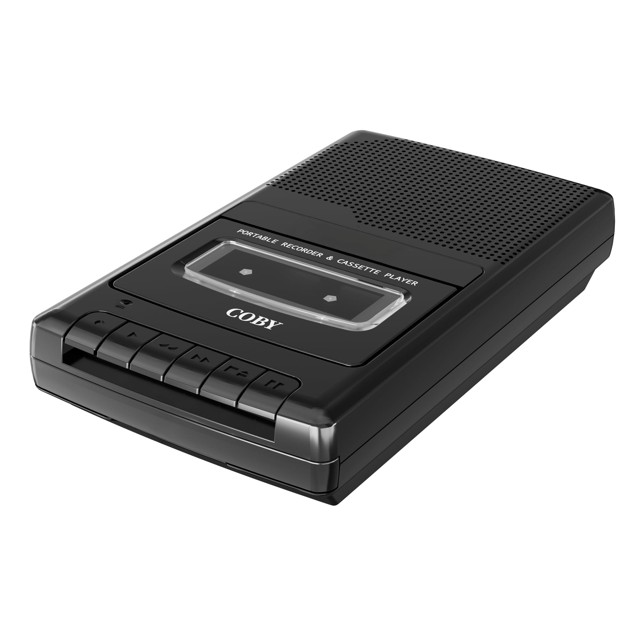 Coby CVR22 Portable Cassette Player and Tape Cassette Recorder with Built-in Microphone