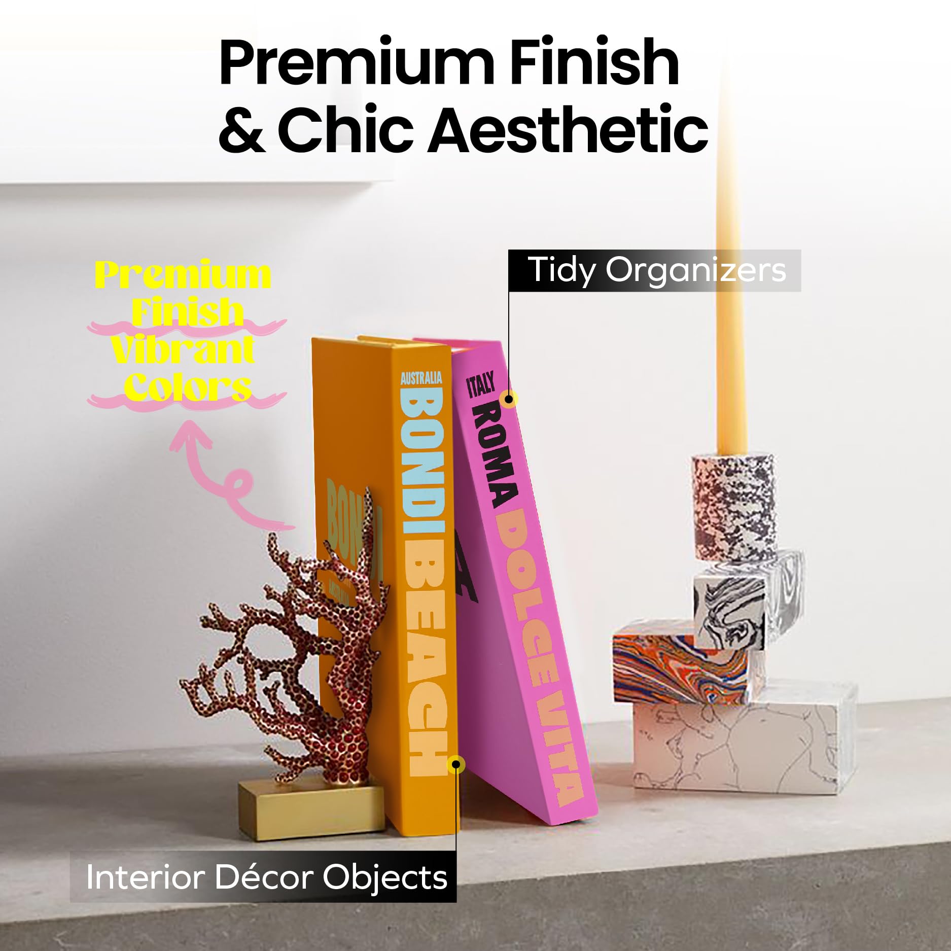 Preppy Room Decor Books with Storage