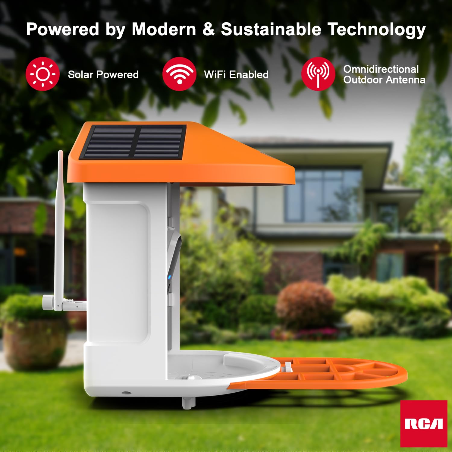 RCA Smart Bird Feeder with HD Camera