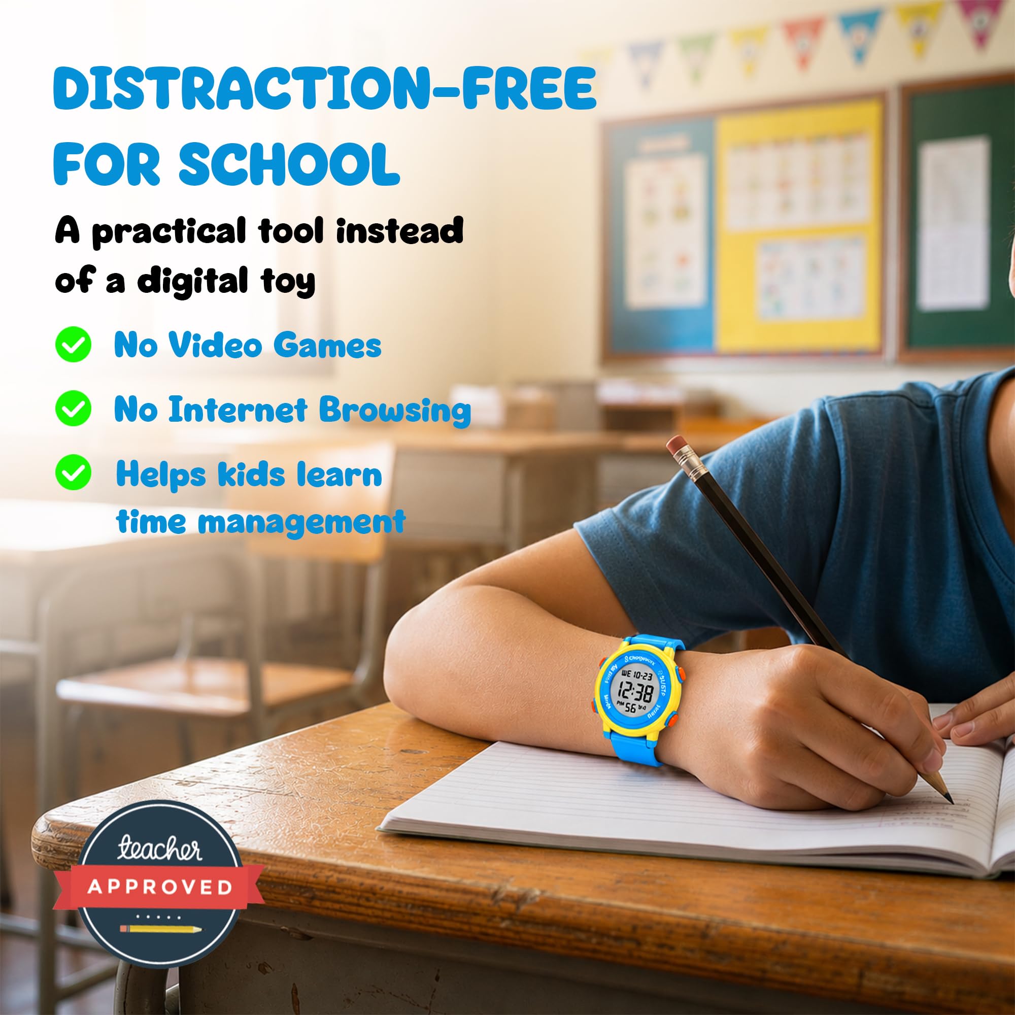 Digital Watch for Kids w/Apple Find My Tracker for Boys & Girls Ages 4-12