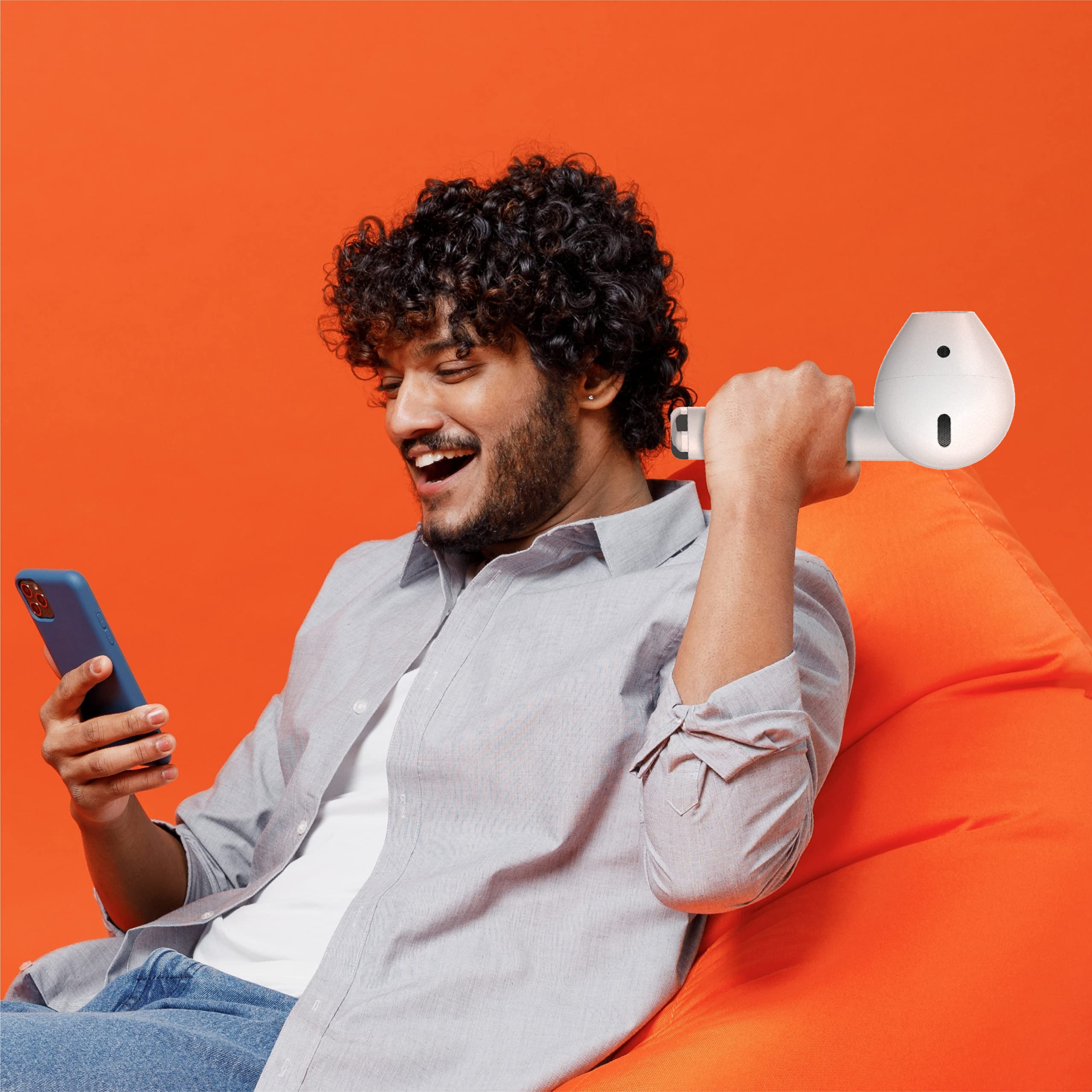Portable Earbud Shape Coby True Wireless Speaker