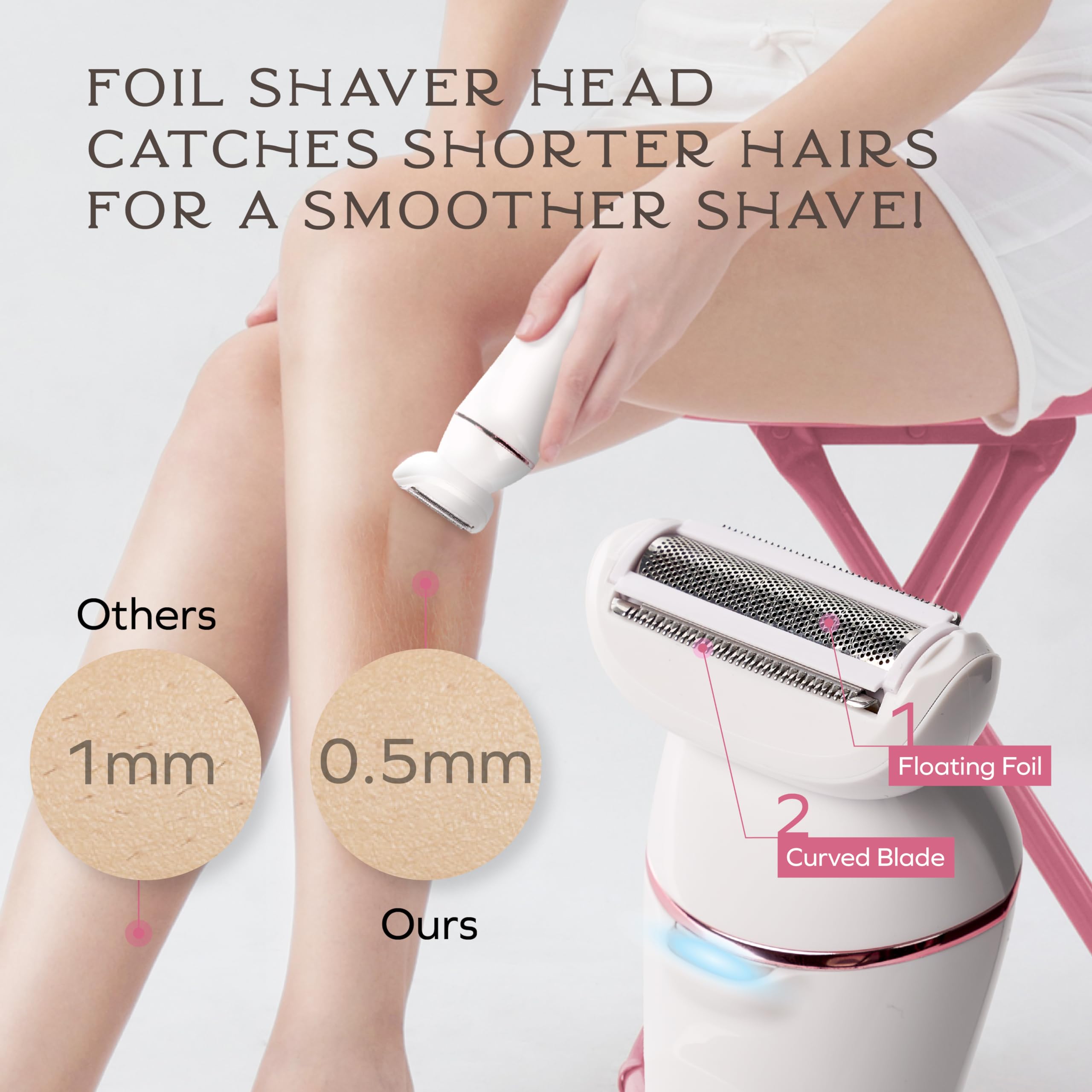 Bella Ciao 9-Piece Cordless Epilator