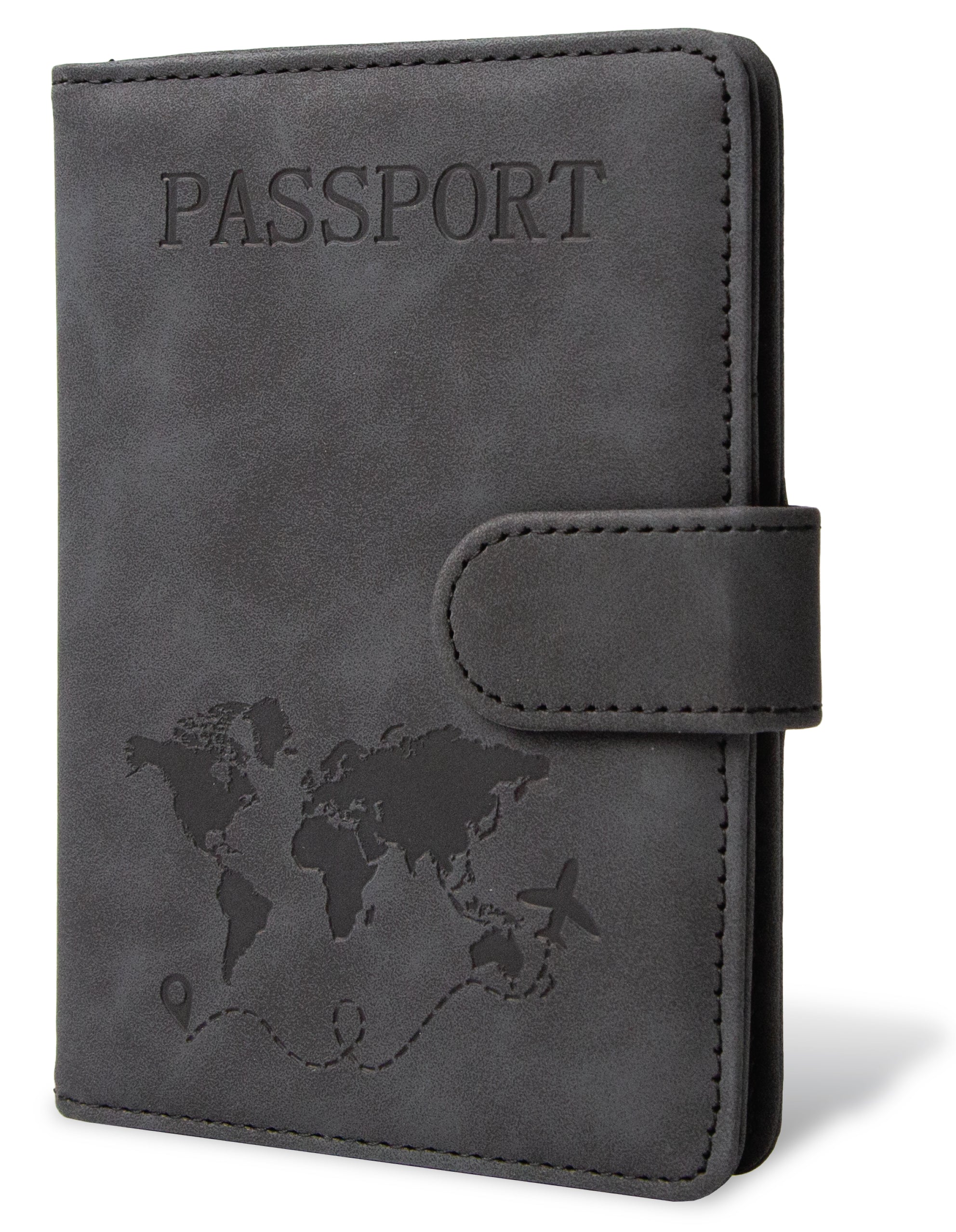 PASSPORT WALLET WITH FIND MY TRACKING