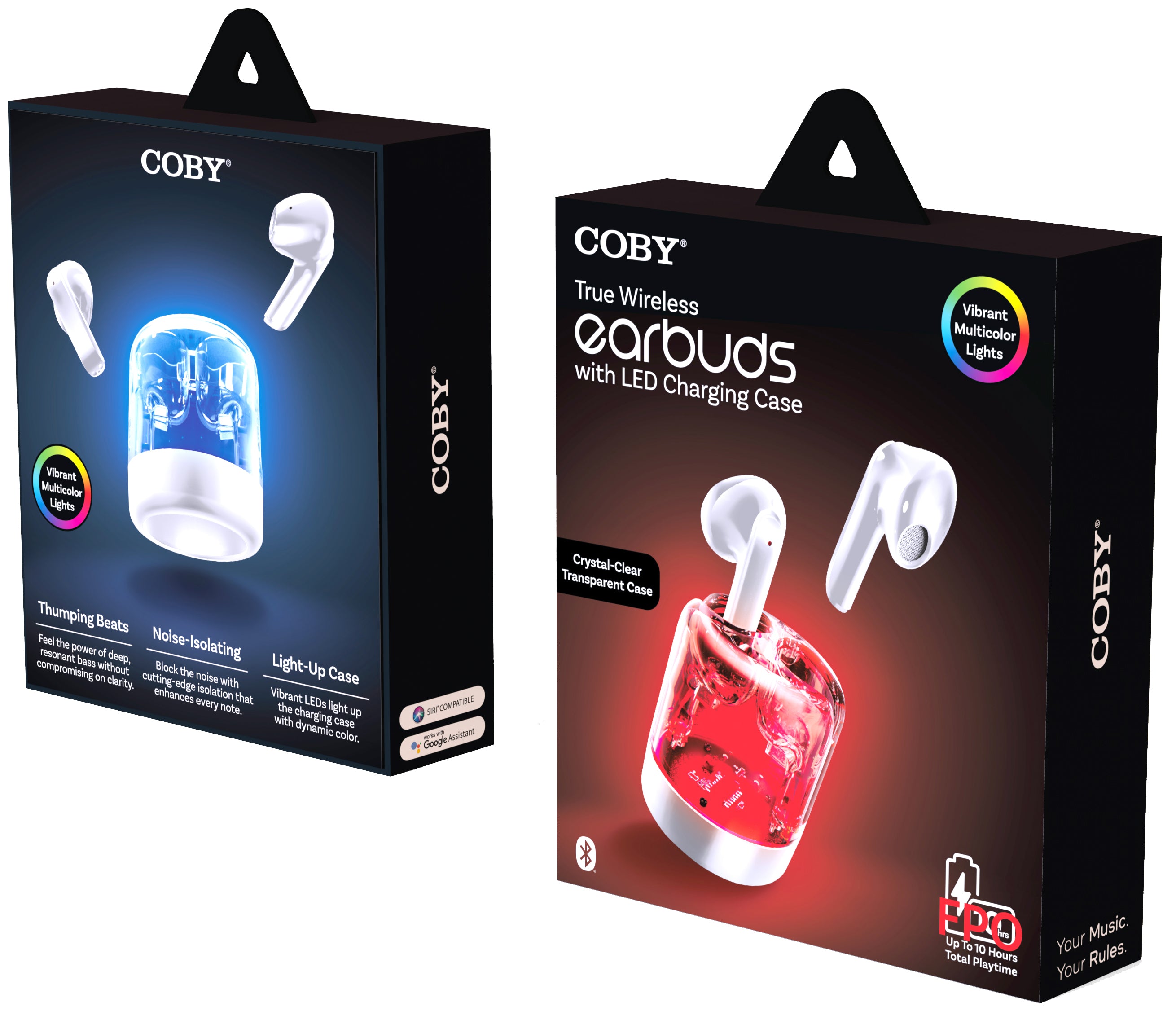 TRUE WIRELESS EARBUDS WITH LED CASE