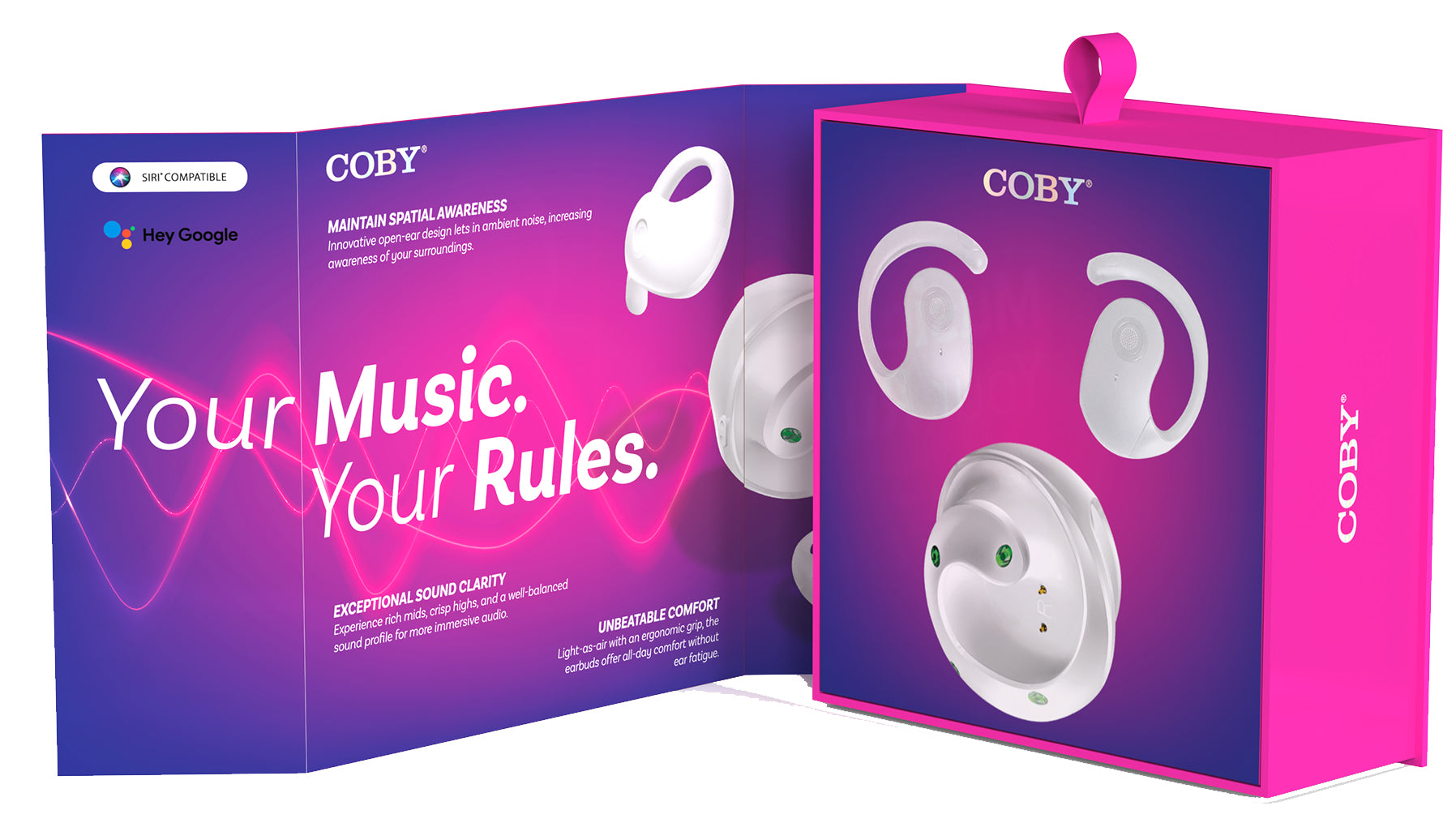 Open-Ear True Wireless Earbuds