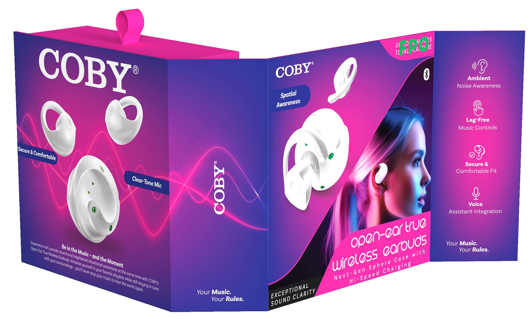 Open-Ear True Wireless Earbuds
