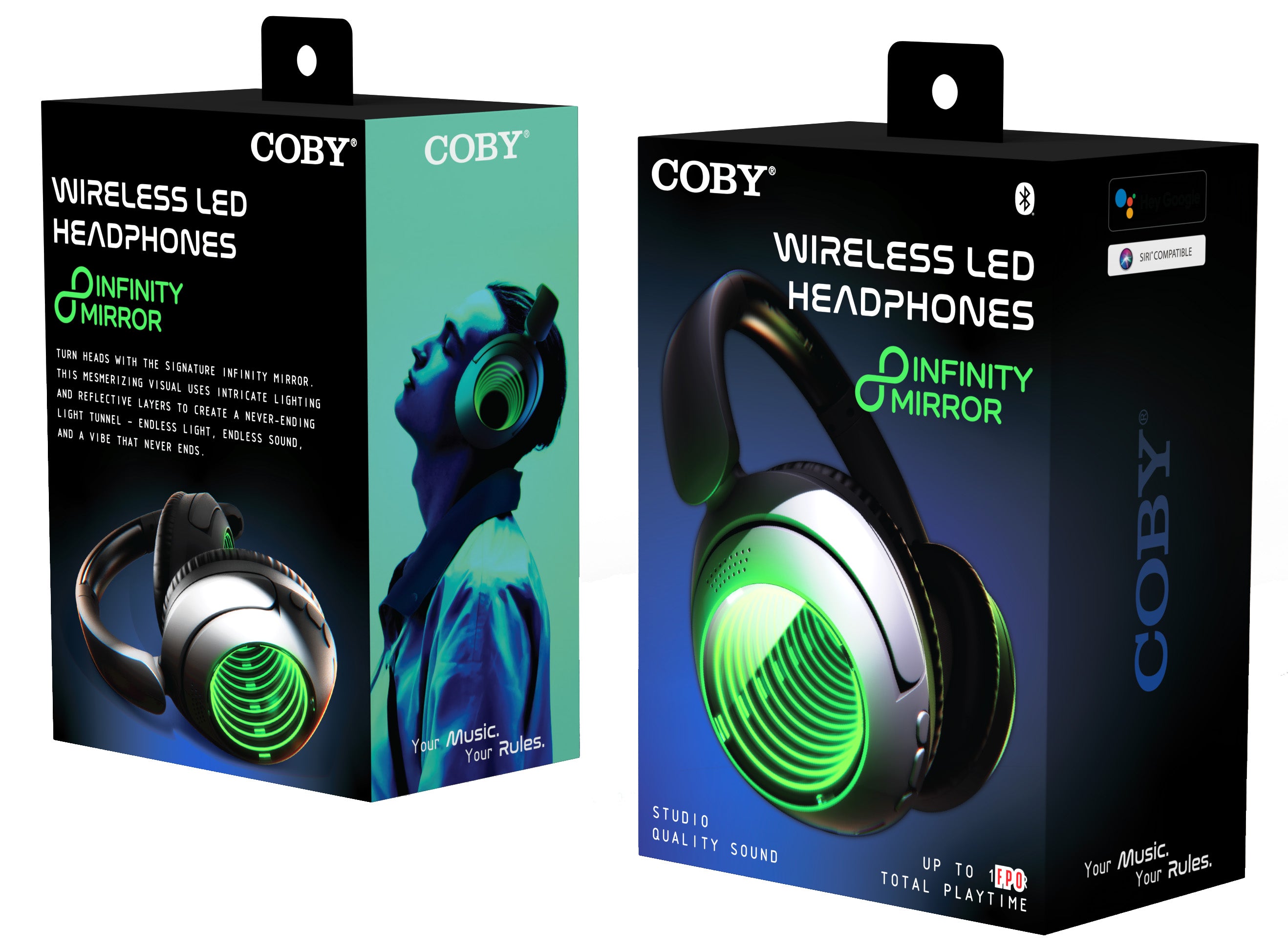 Wireless Infinity Mirror Headphones