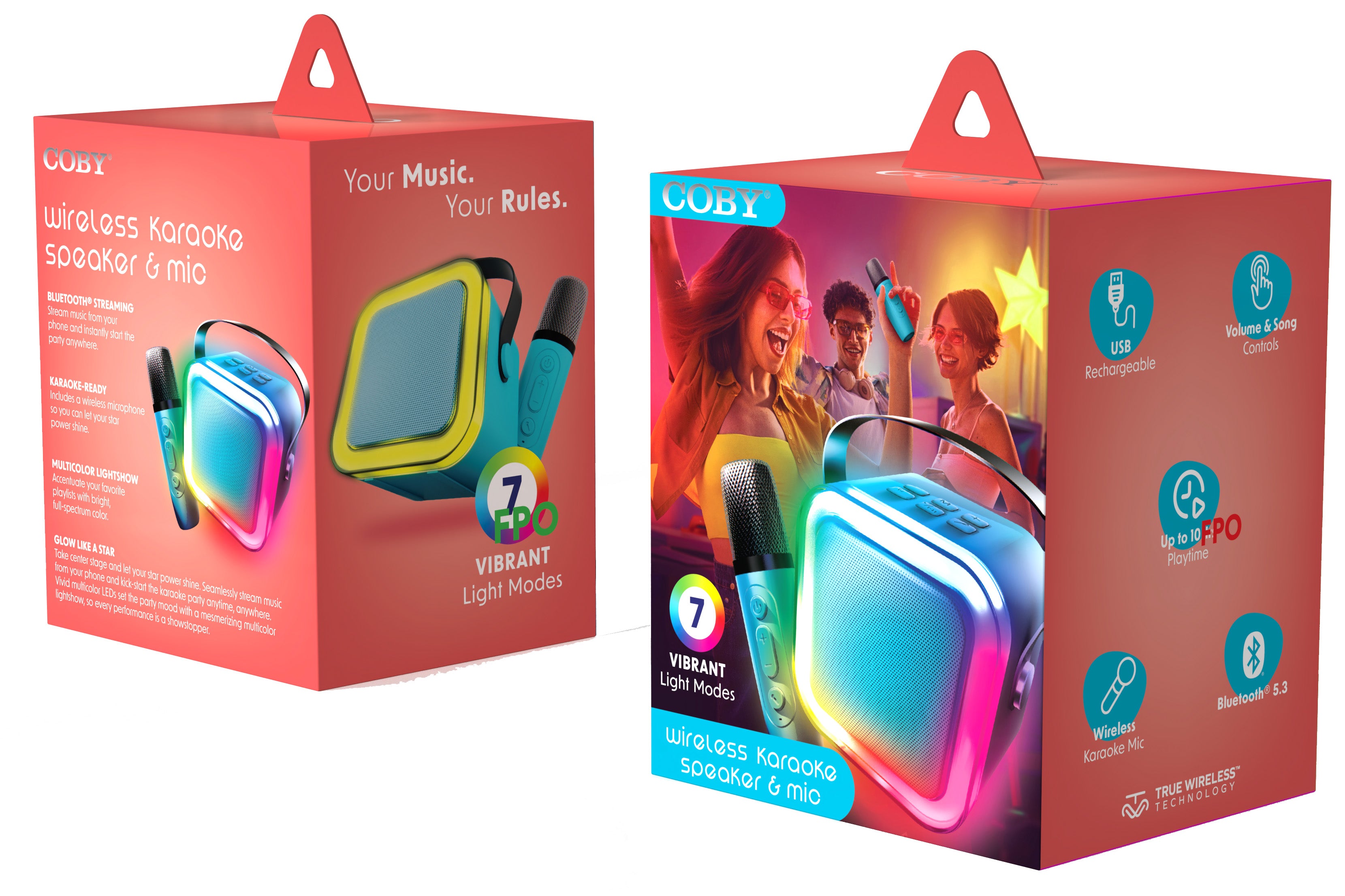 Wireless Karaoke Speaker & Mic