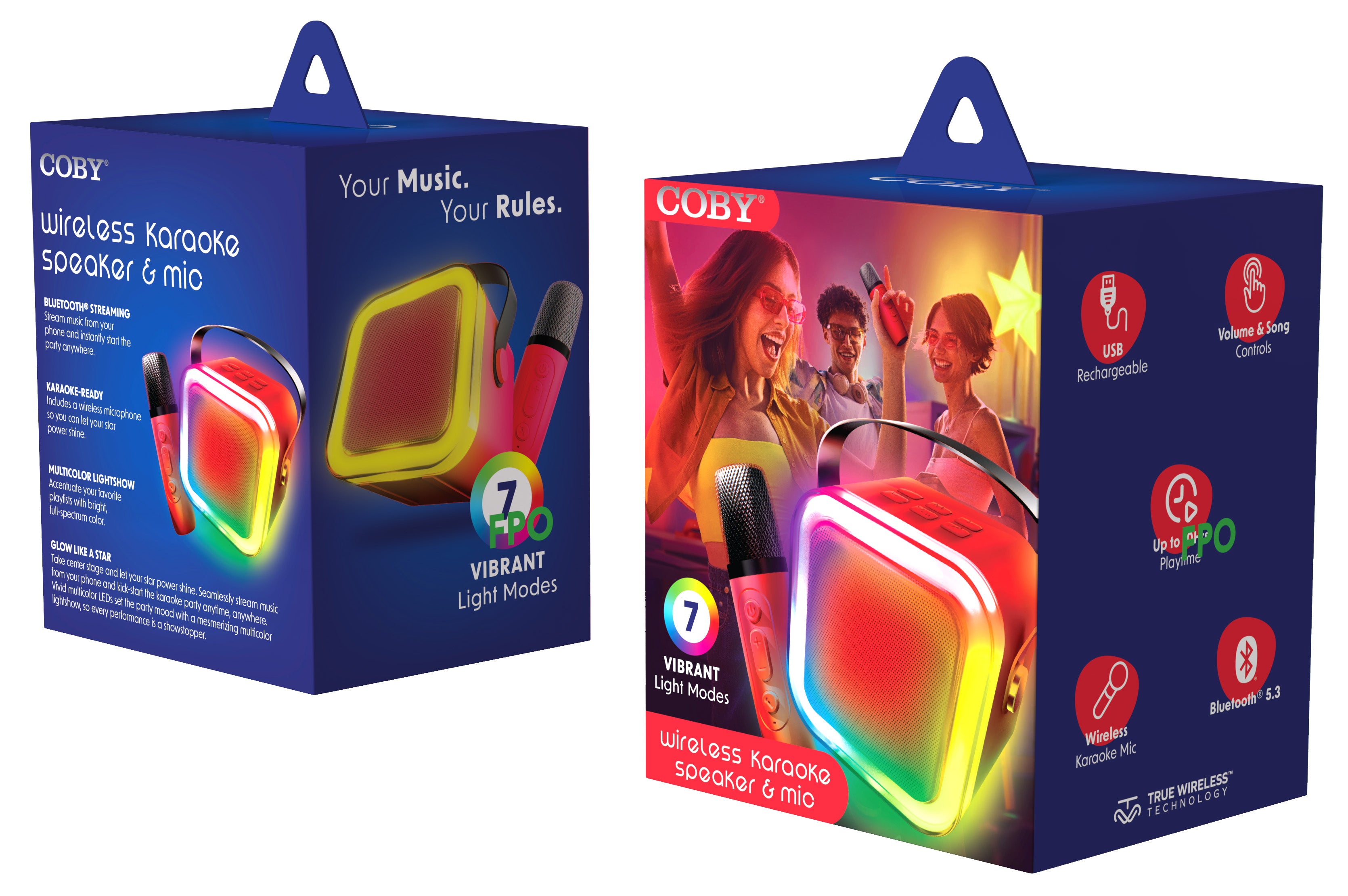 Wireless Karaoke Speaker & Mic