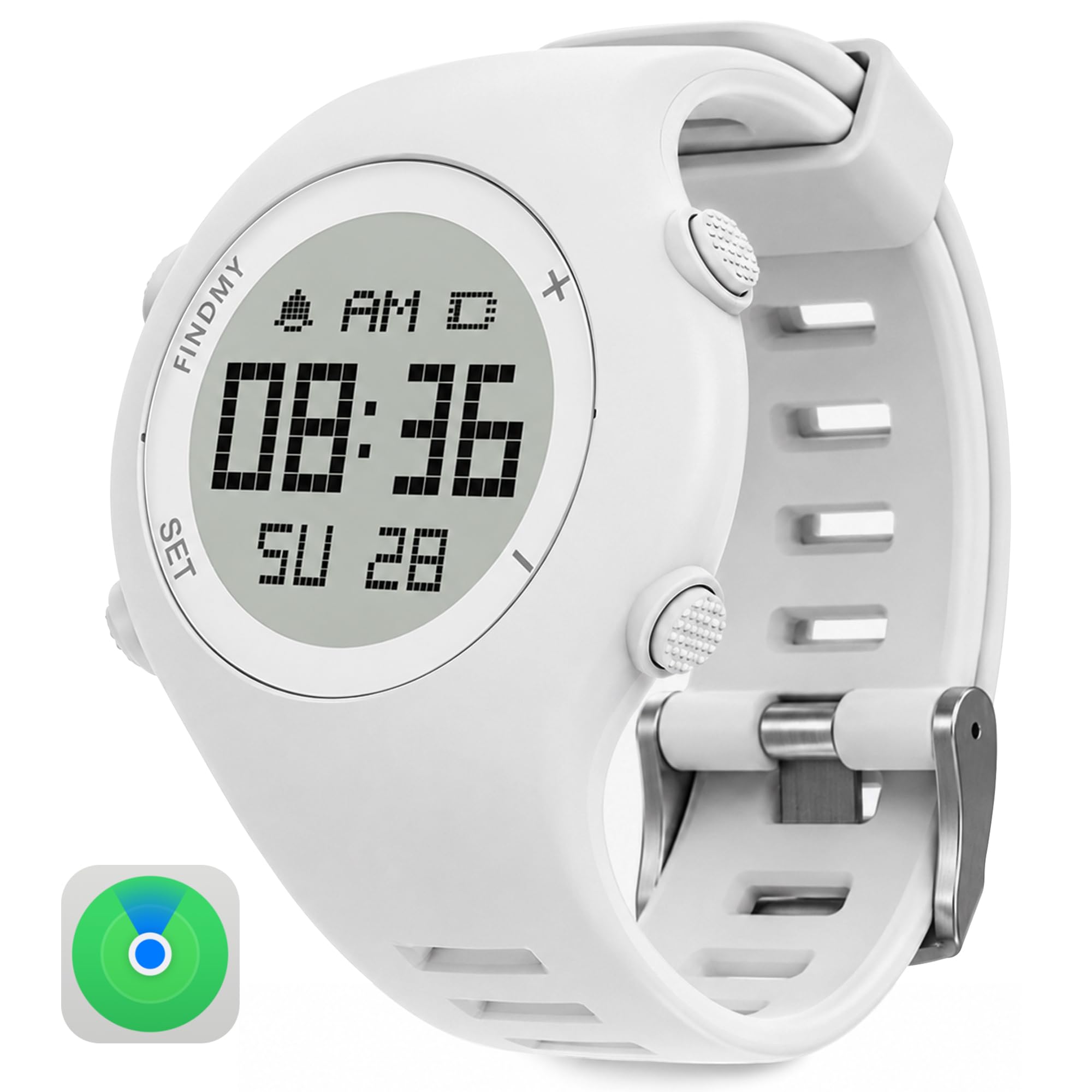 Kids Tracker Watch, Works w/ Apple Find My, Bluetooth Item Tracker Built-In