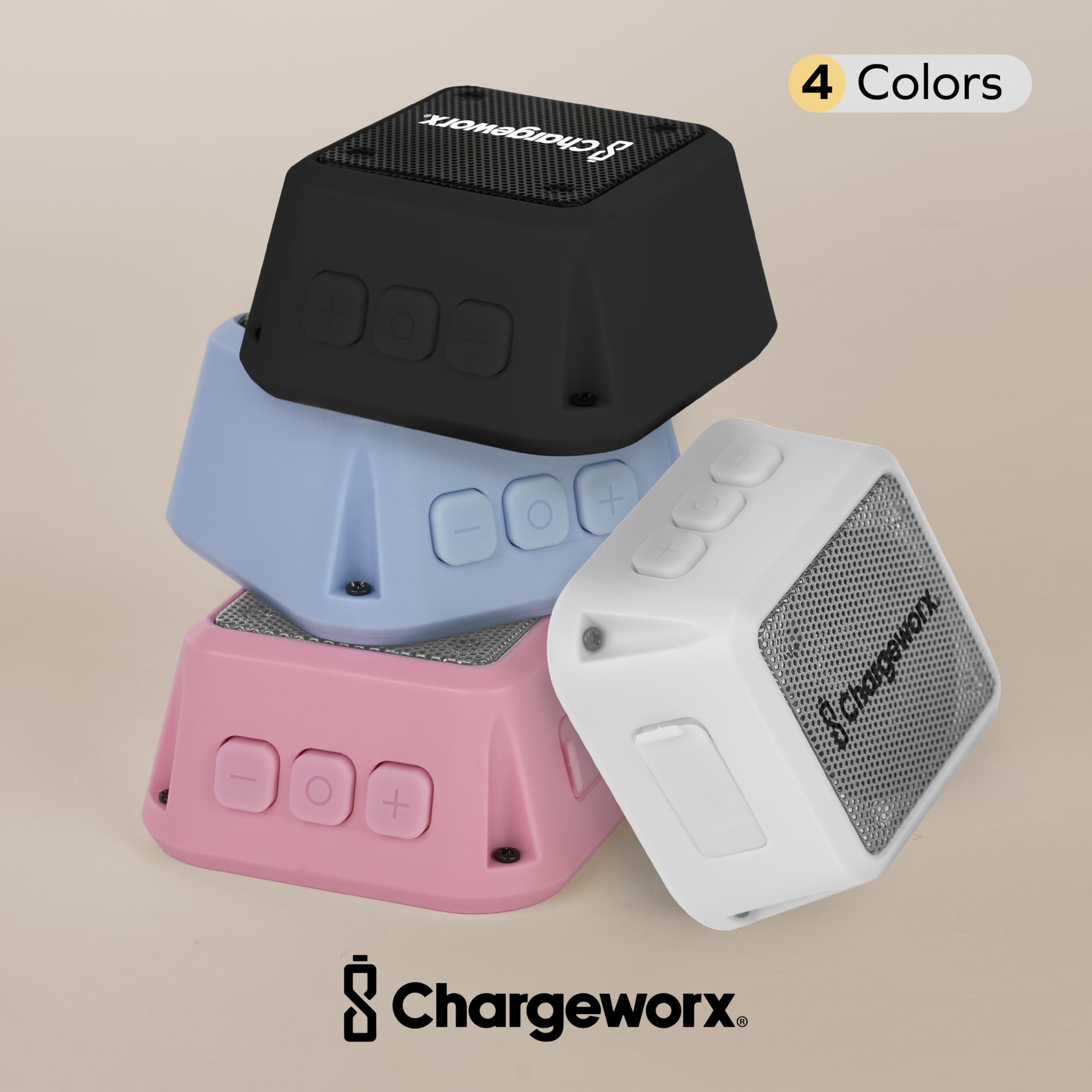 Magnetic Portable Bluetooth Speaker, Phone Stand for iPhone & Android