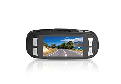 Coby Car Dash Cam Front of Car