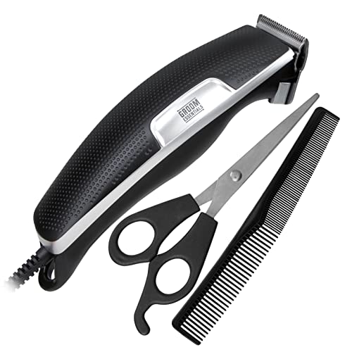 Groom Essentials 10-PC Professional Hair Clippers for Men