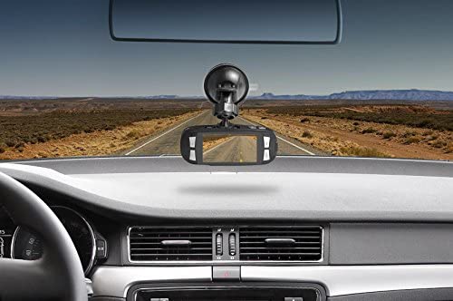 Coby Car Dash Cam Front of Car