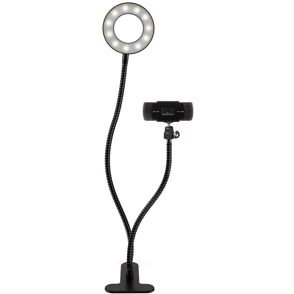 Slide 1080P HD Webcam Ring Light Stand Vlogging Kit