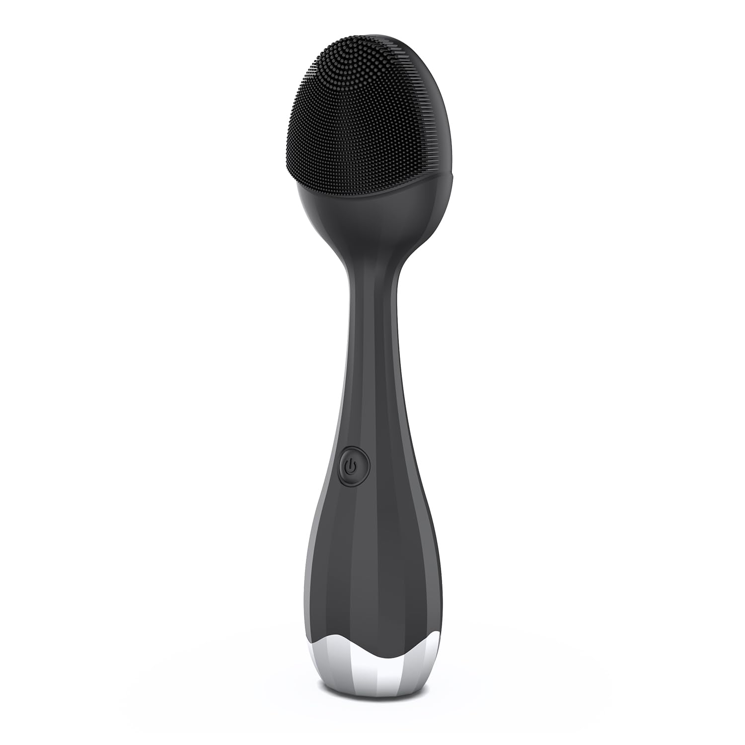 Perry Ellis Rechargeable Mens Silicone Facial Cleansing Brush, 4 Modes, Waterproof