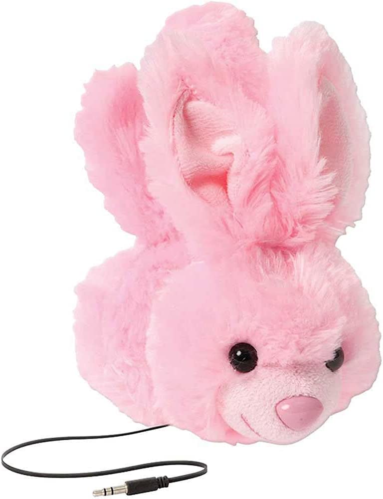 Coby Wired Kids Headphones (Pink Bunny)