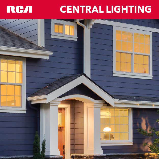 RCA Smart Light Bulbs, WiFi LED, Dimmable, 800 Lumens, 10W, Compatible with Alexa and Google, 2700K Soft White, 24-Pack