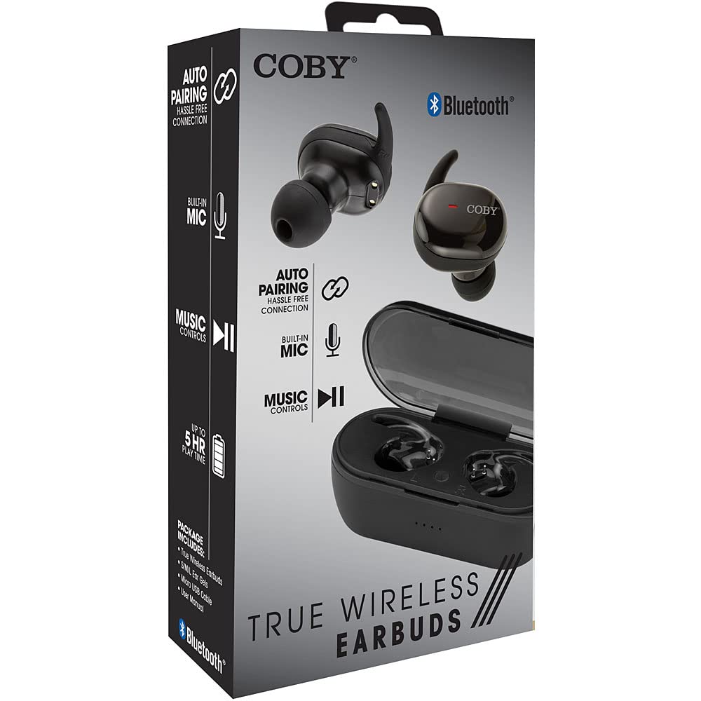 Coby True Wireless Sport Earbuds