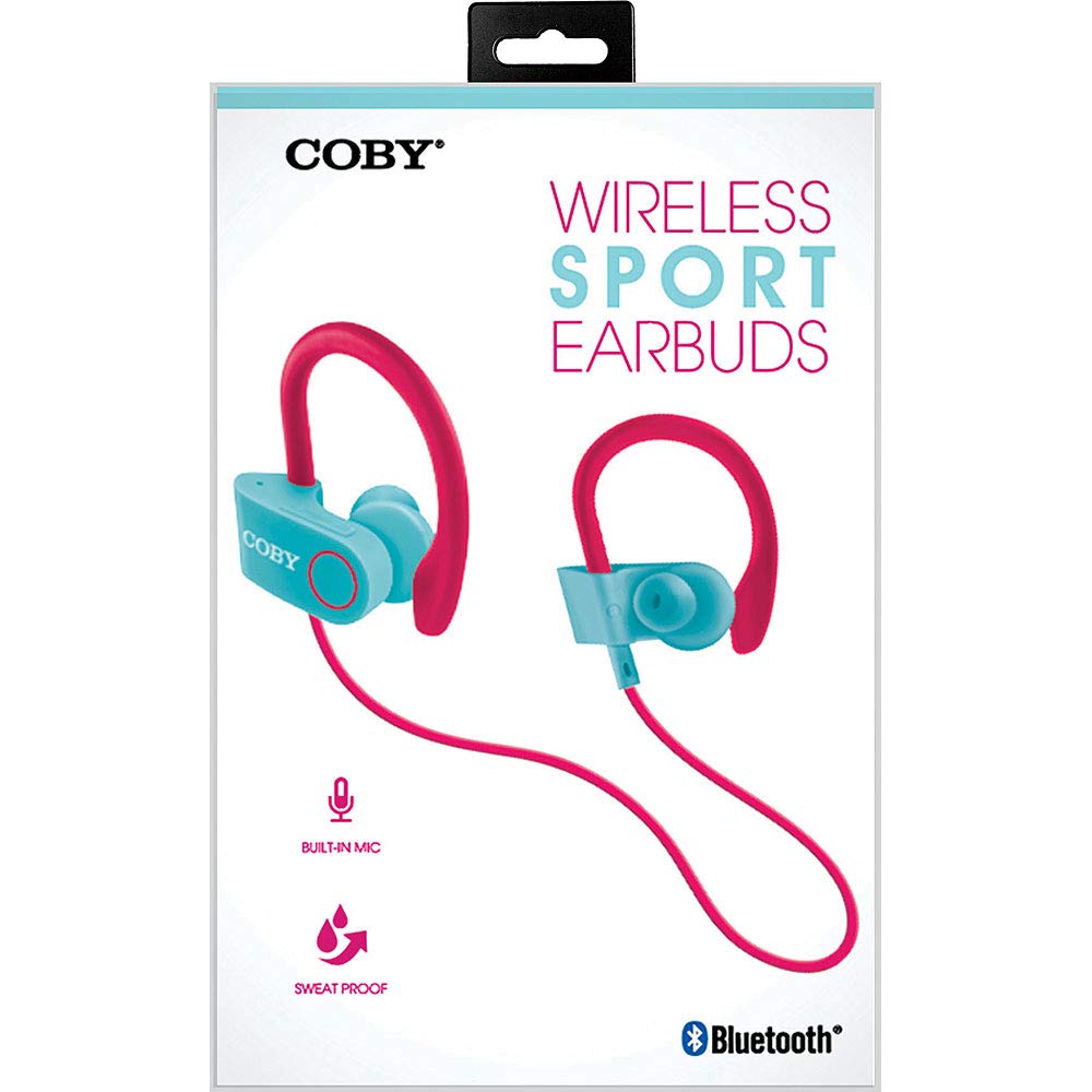 Coby Bluetooth Headphones Running