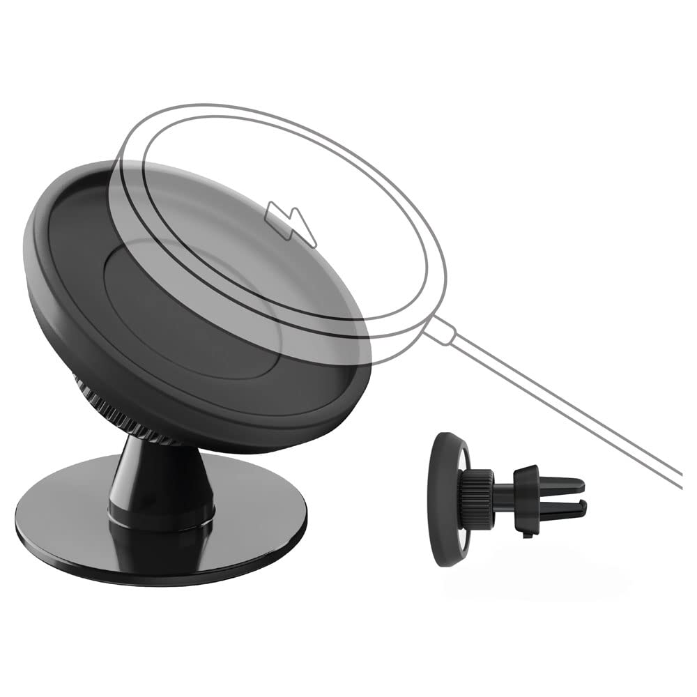 Chargeworx Multi-Purpose Phone Mount for Car Dashboards, Desktops & Vents