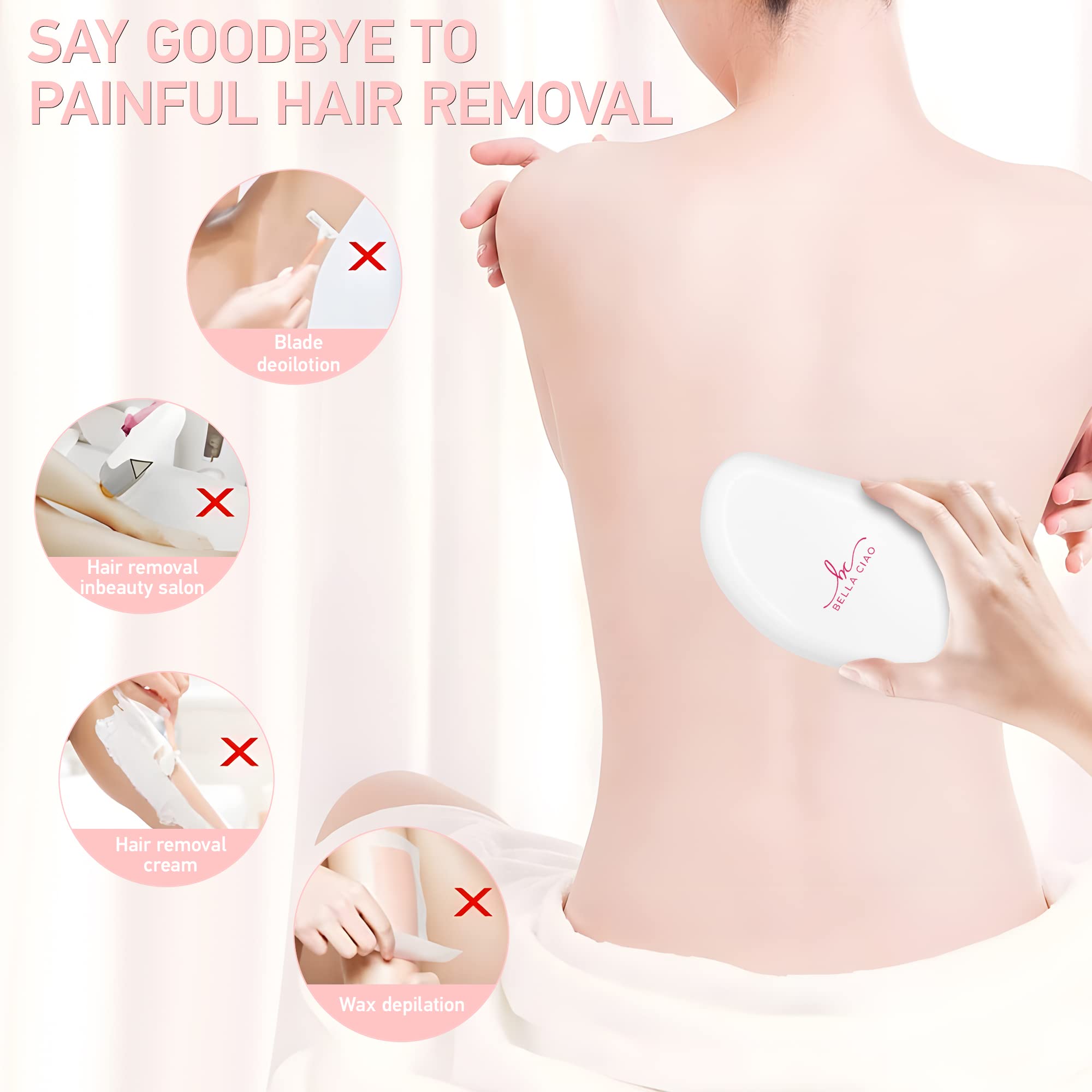 Bella Ciao Buff n' Bare Crystal Hair Eraser for Women