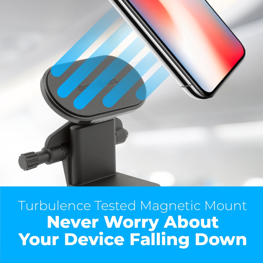 Chargeworx Airplane Magnetic Phone Mount & Tablet Mount