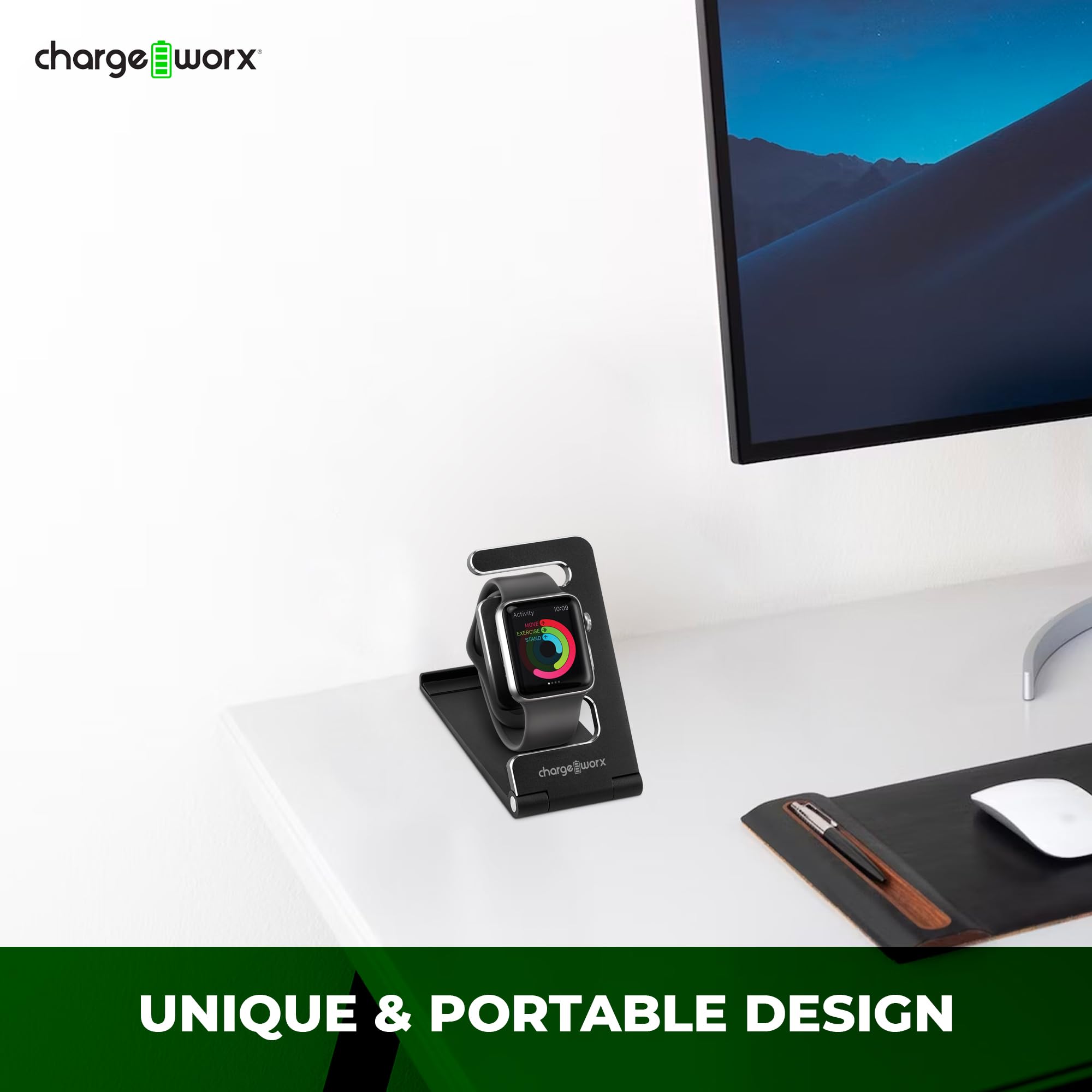 Chargeworx Fold Charger Stand Apple Watch Smart