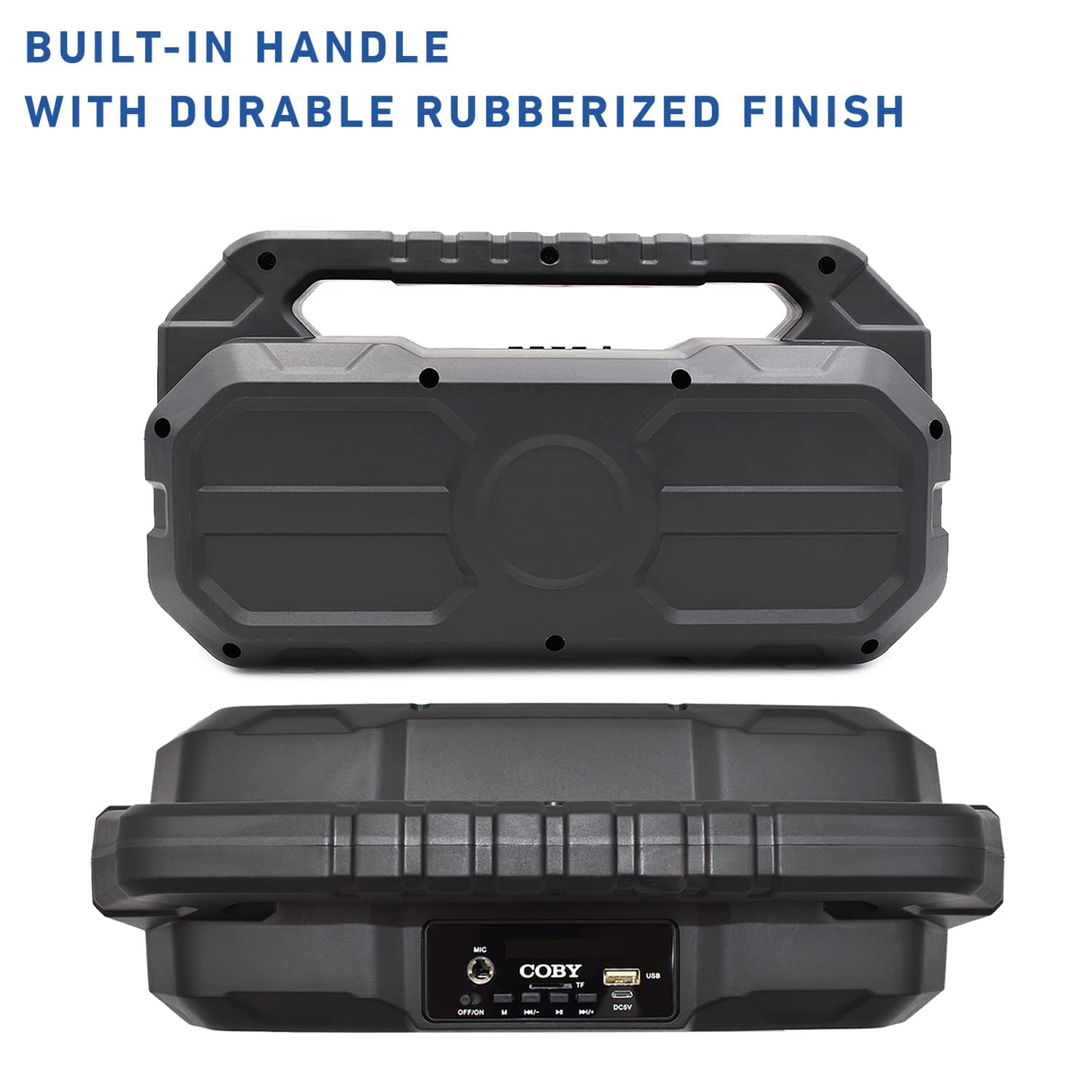 Coby True Wireless Bluetooth Speaker with Subwoofer