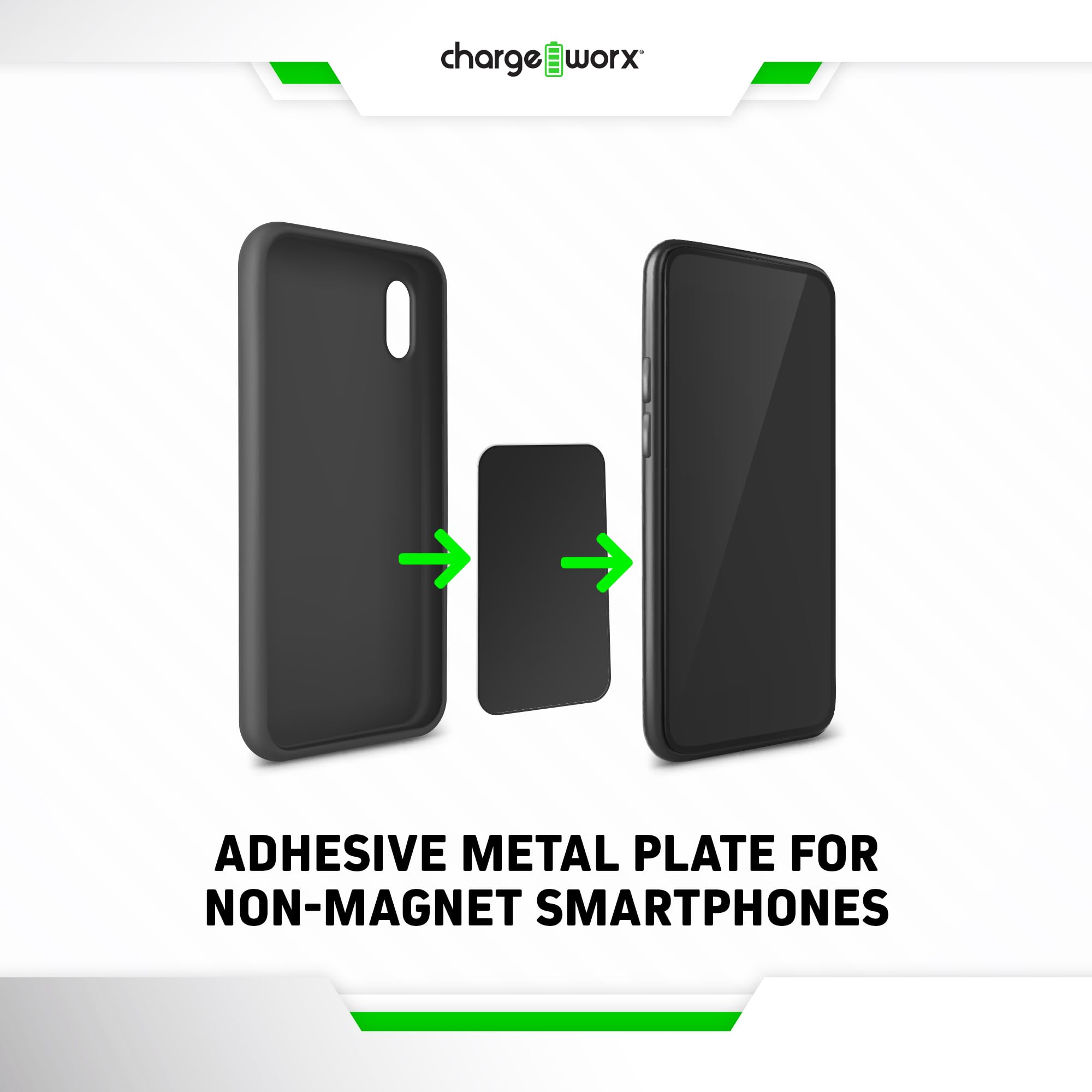 Chargeworx Univ Magnetic Smartphone Mount