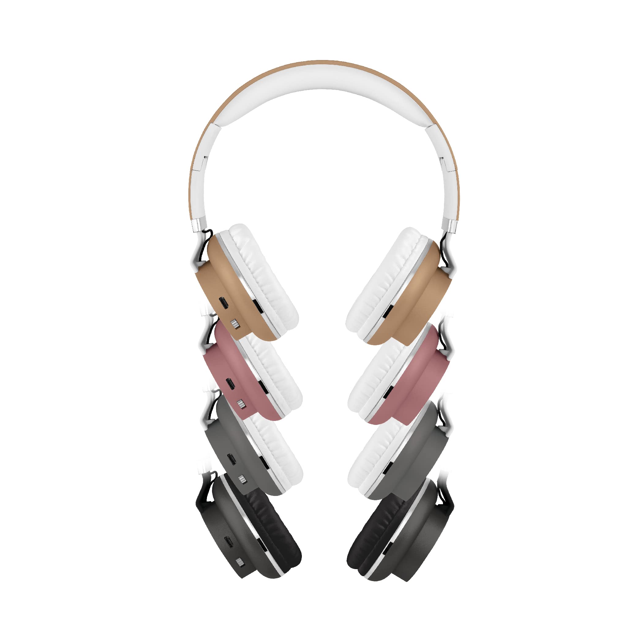 Coby Wireless On-Ear Headphones