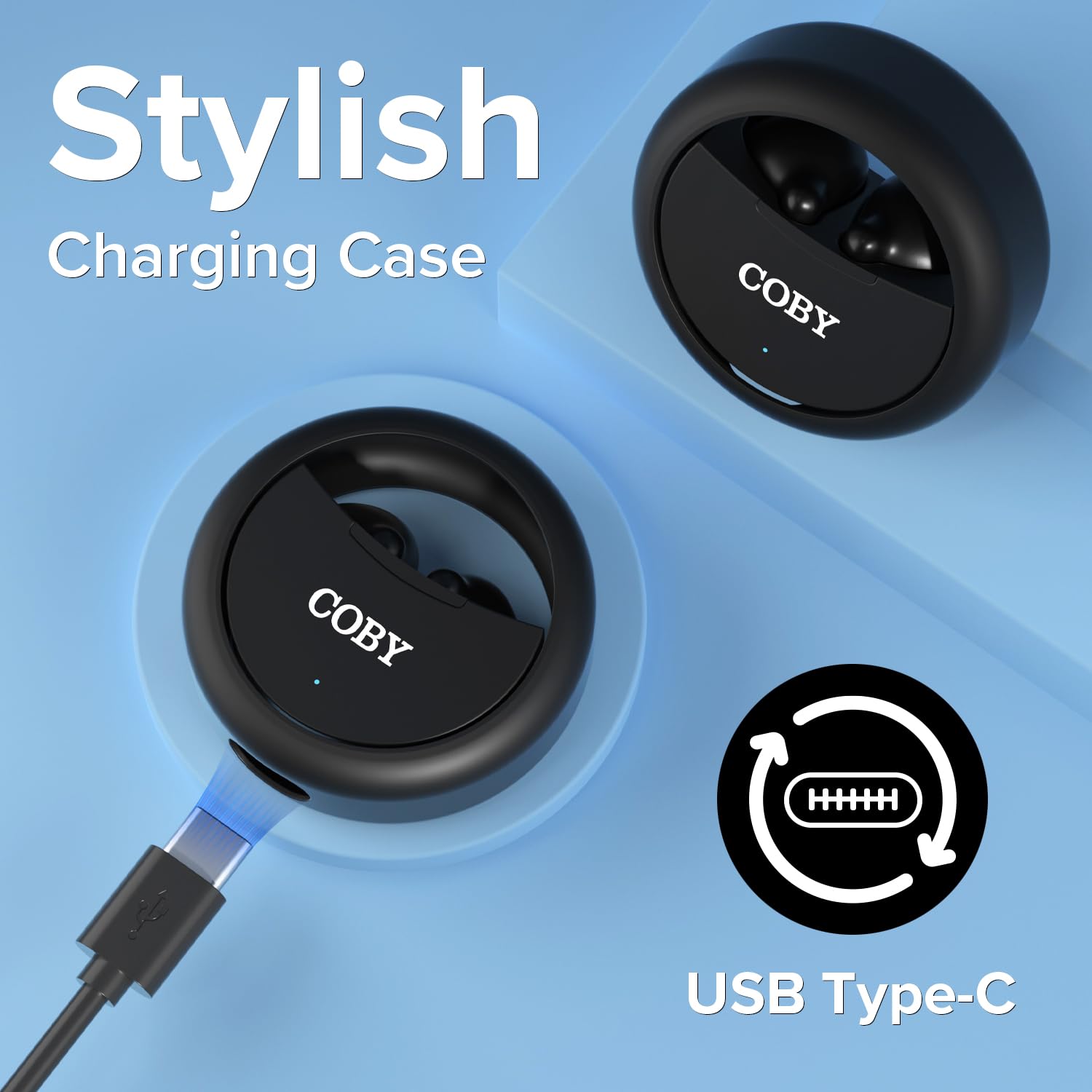 Coby True Wireless Earbuds