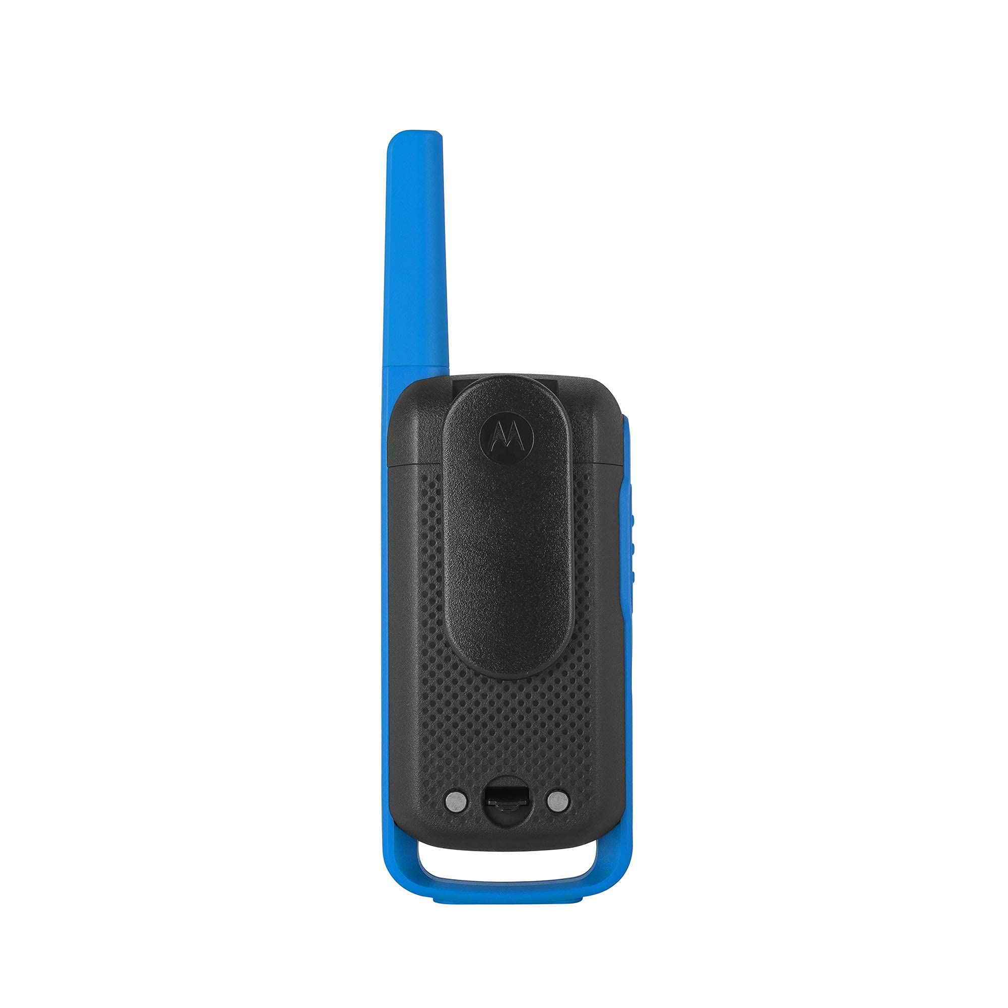 Motorola Solutions T270TP Talkabout Radio, 3 Pack, Black W/Blue