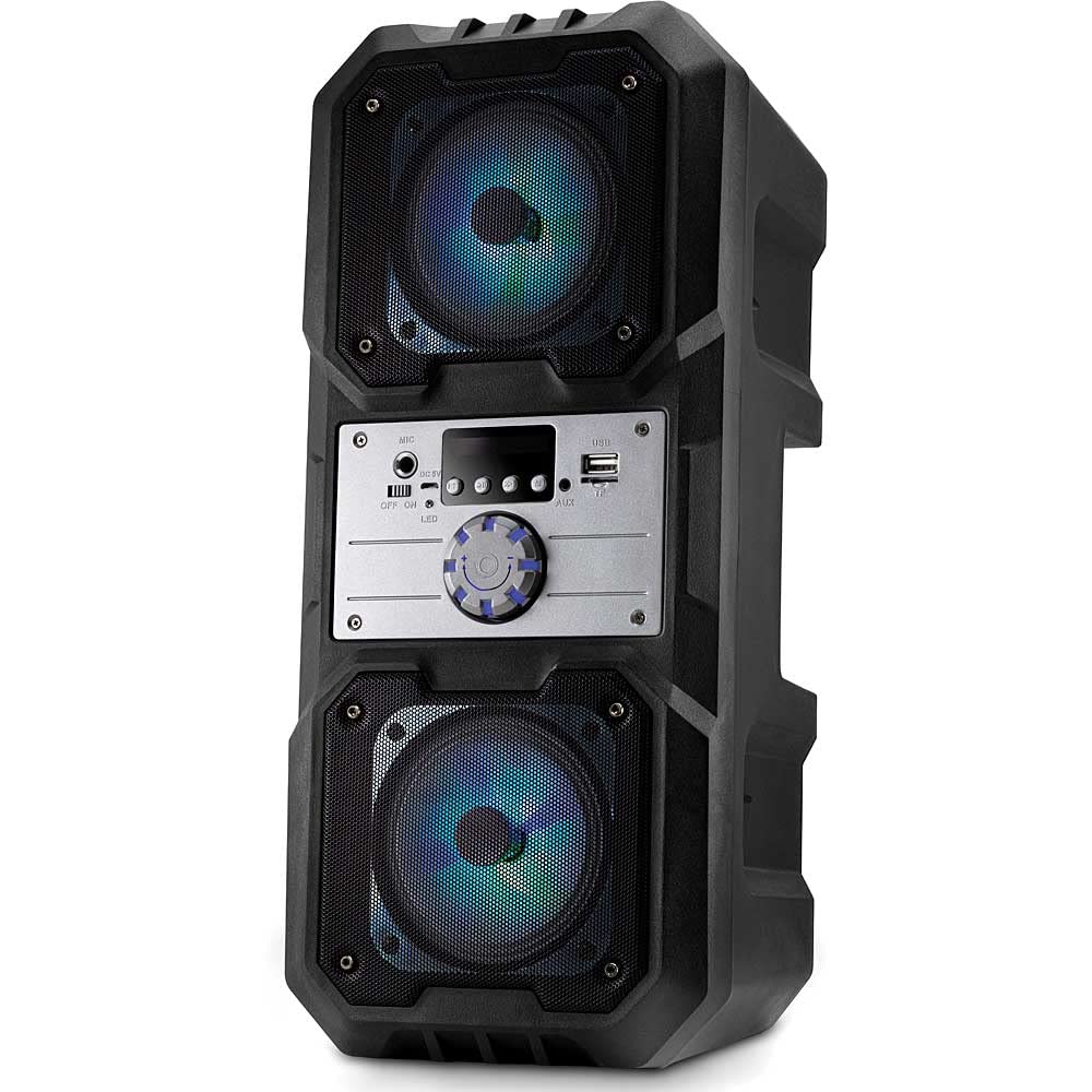 Coby True Wireless Speaker with LED Lights