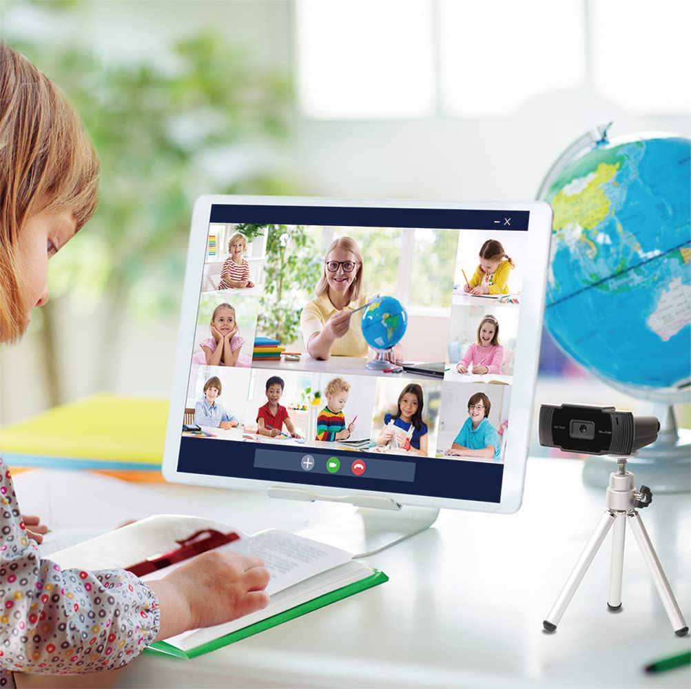Slide 720P HD Webcam with Microphone Computer Camera