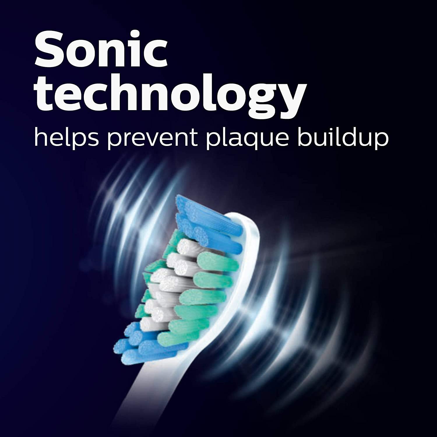 Philips Sonicare DailyClean 2100 Electric Toothbrush, Mid Blue, 1 Count