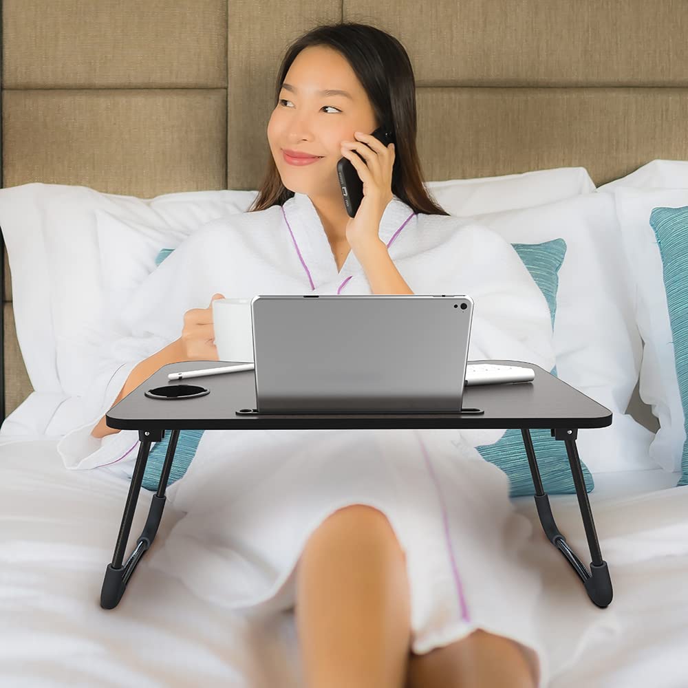 Slide Home Office Portable Lap Desk Laptop Tablet Stylus