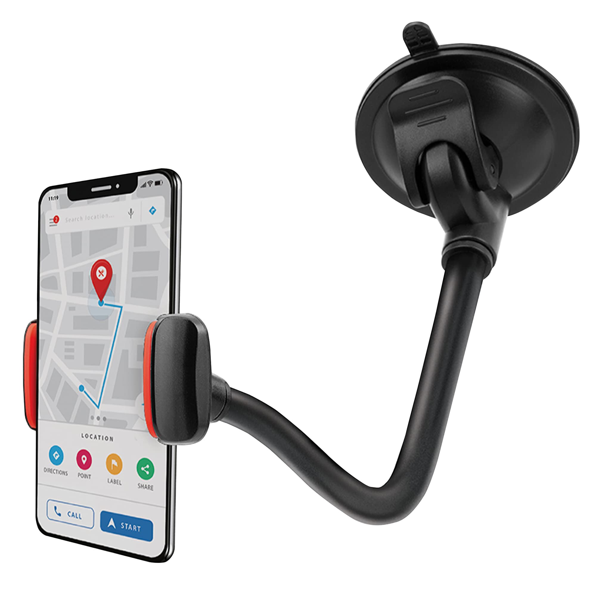Chargeworx Windshield Mount Smartphones