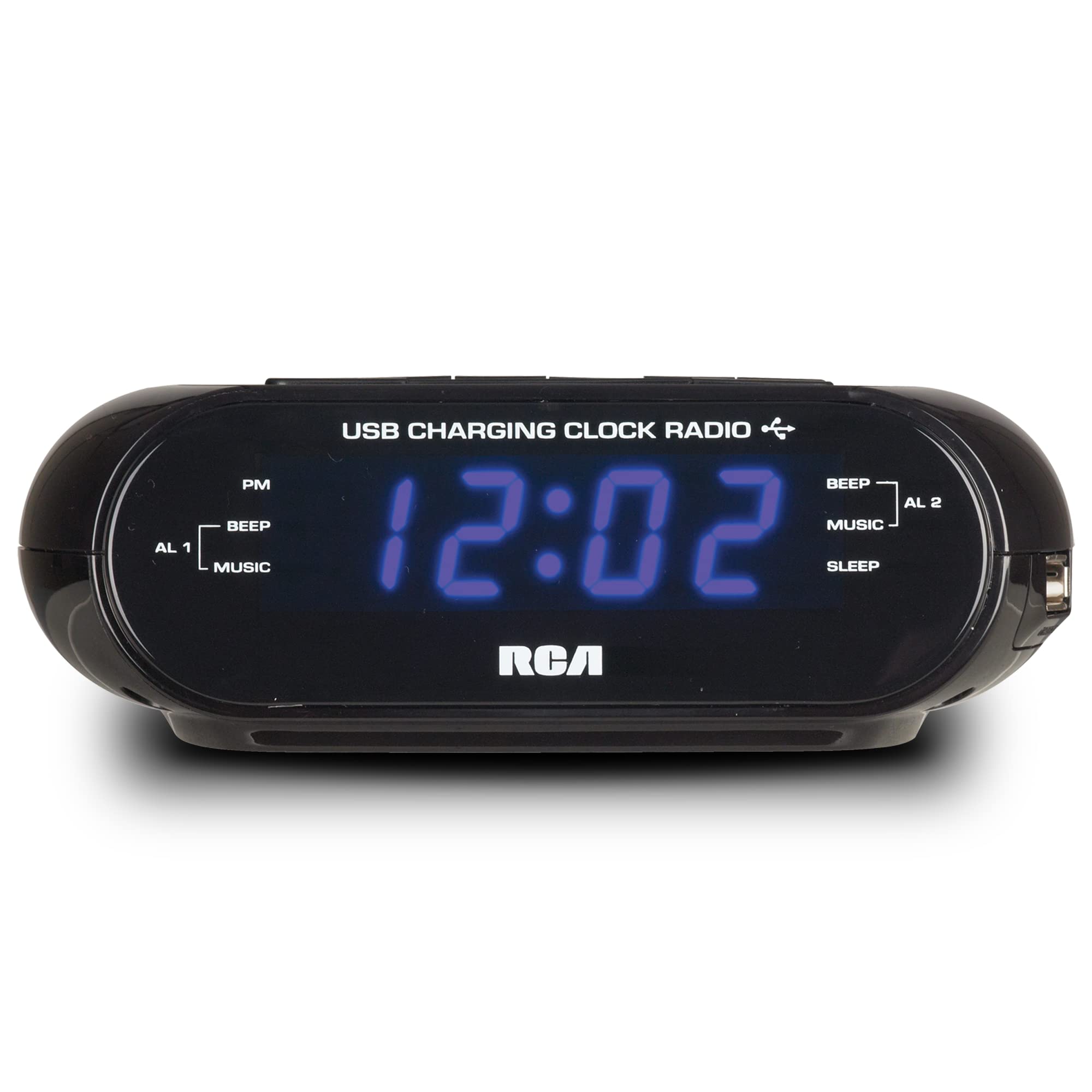 RCA USB Charging Clock Radio