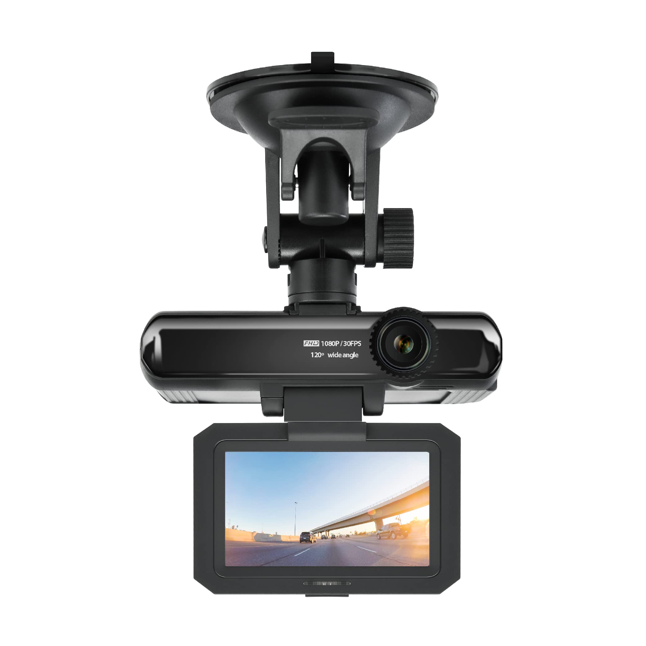 Coby Car Dash Cam with Radar Detector