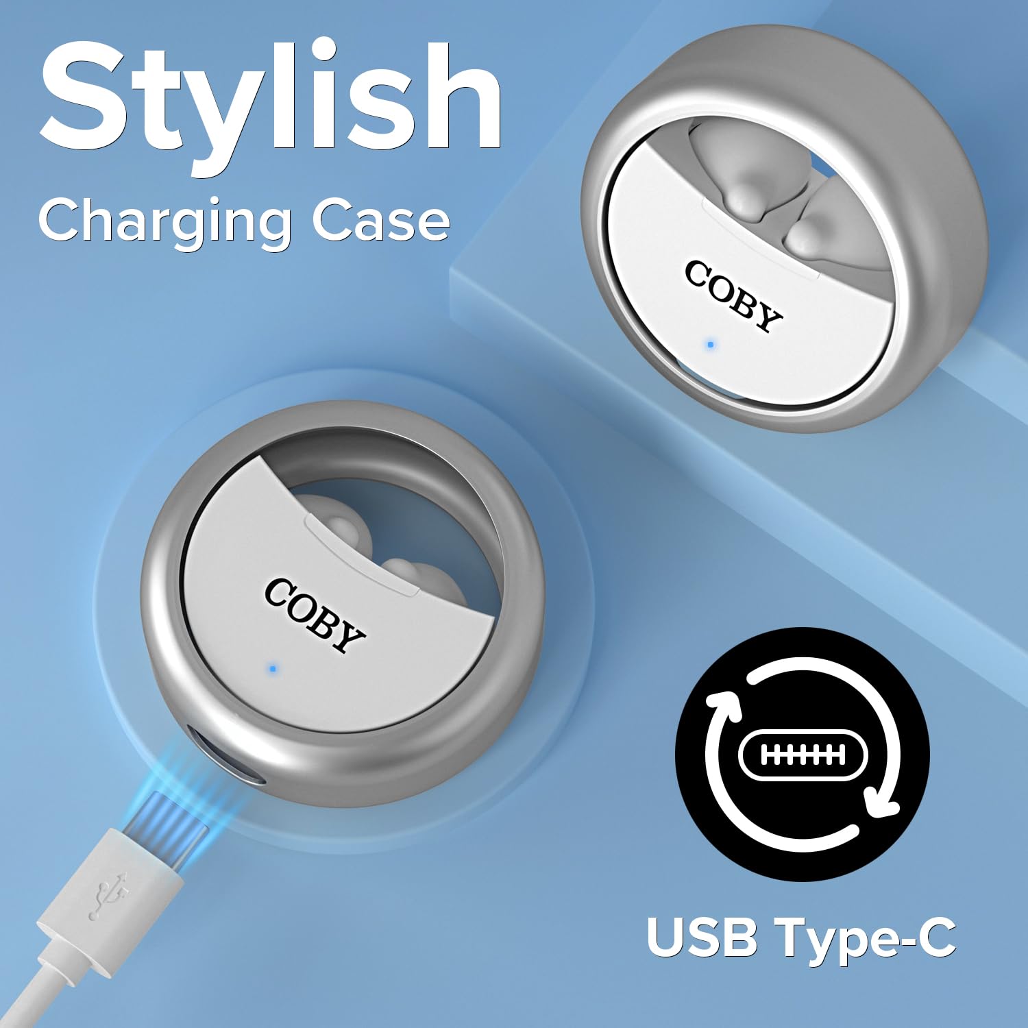 Coby True Wireless Earbuds