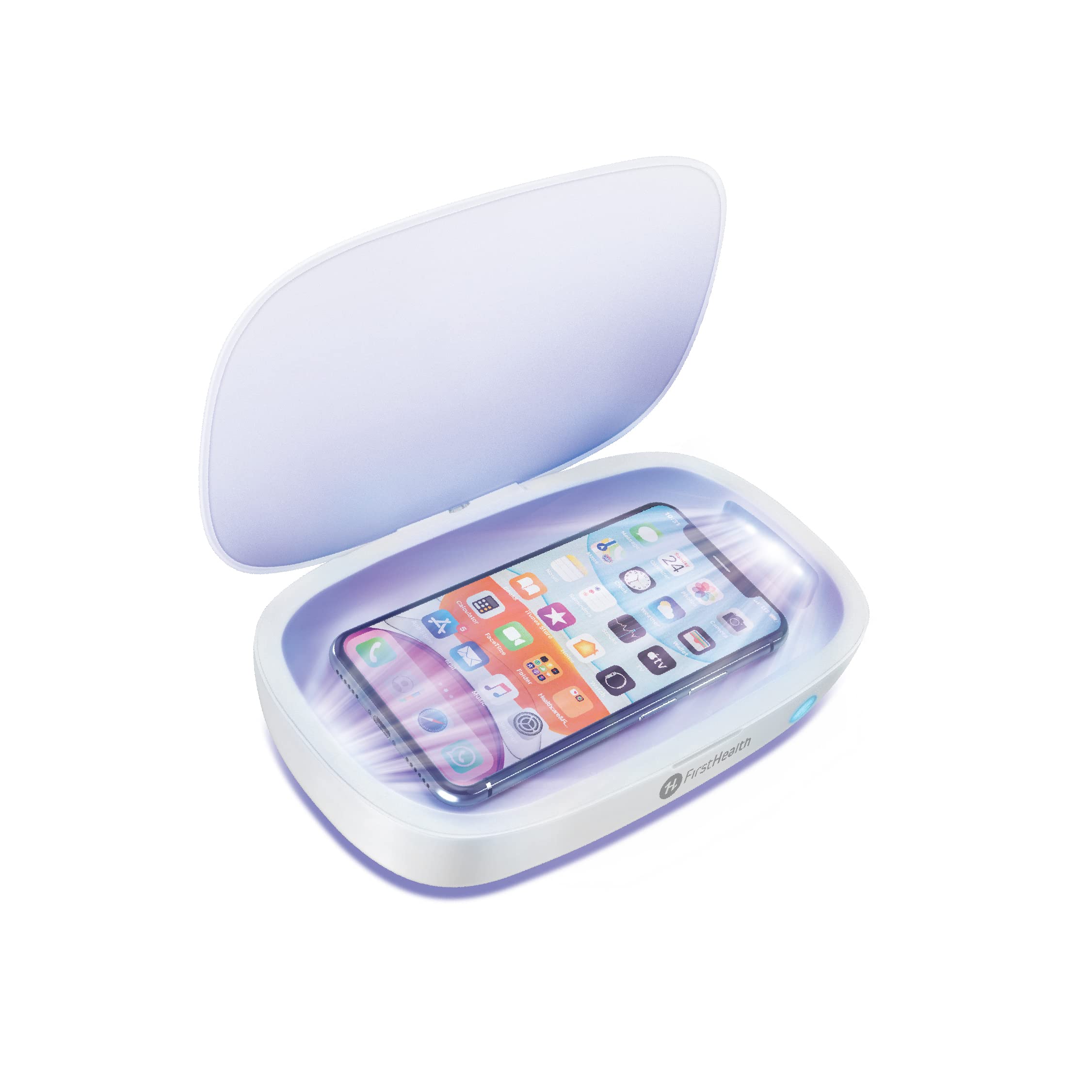 FirstHealth UV Smartphone Sanitizer, 10W High Speed Wireless Charger