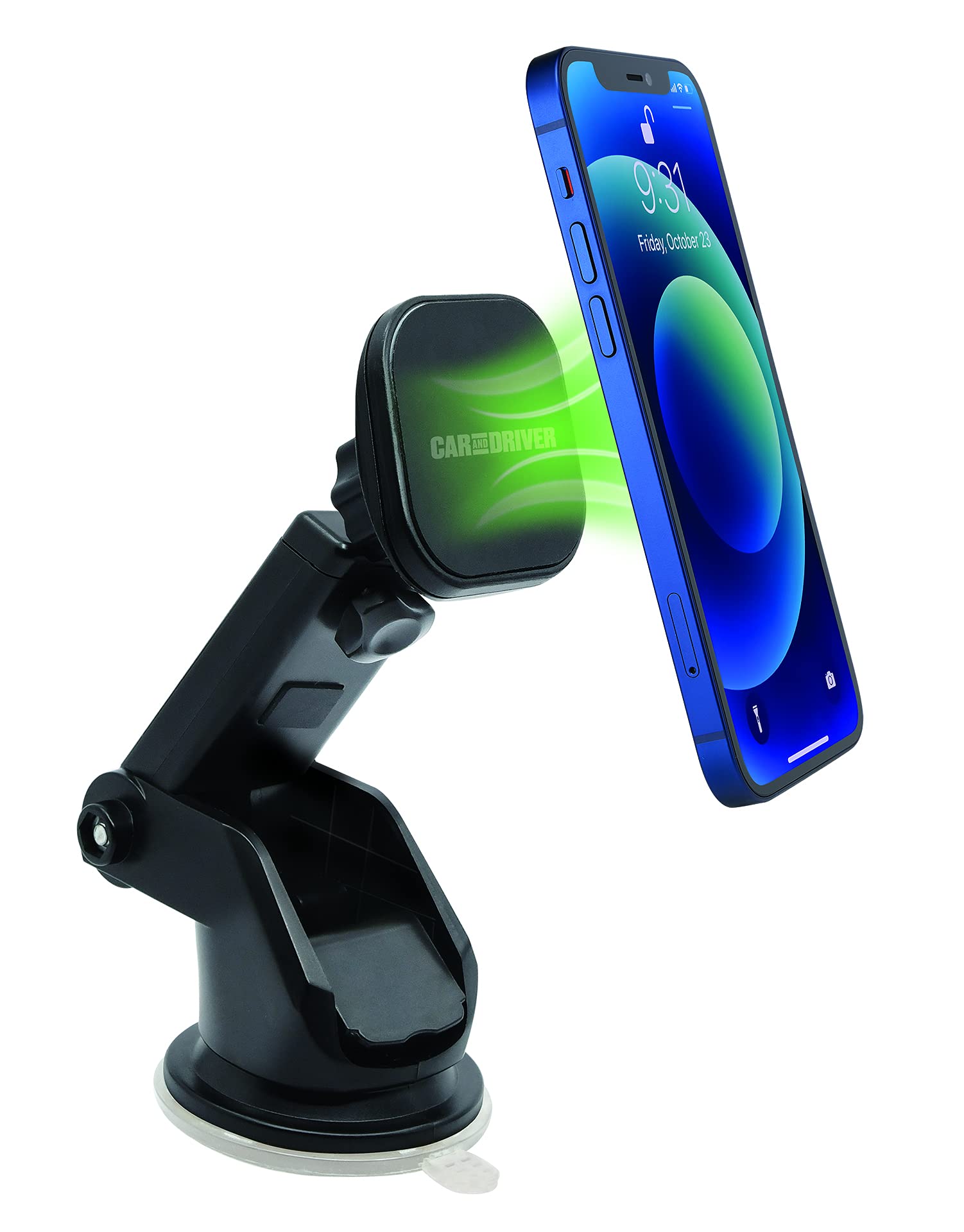 Car and Driver Magnetic Phone Car Mount for Vehicle Dash, Windshield